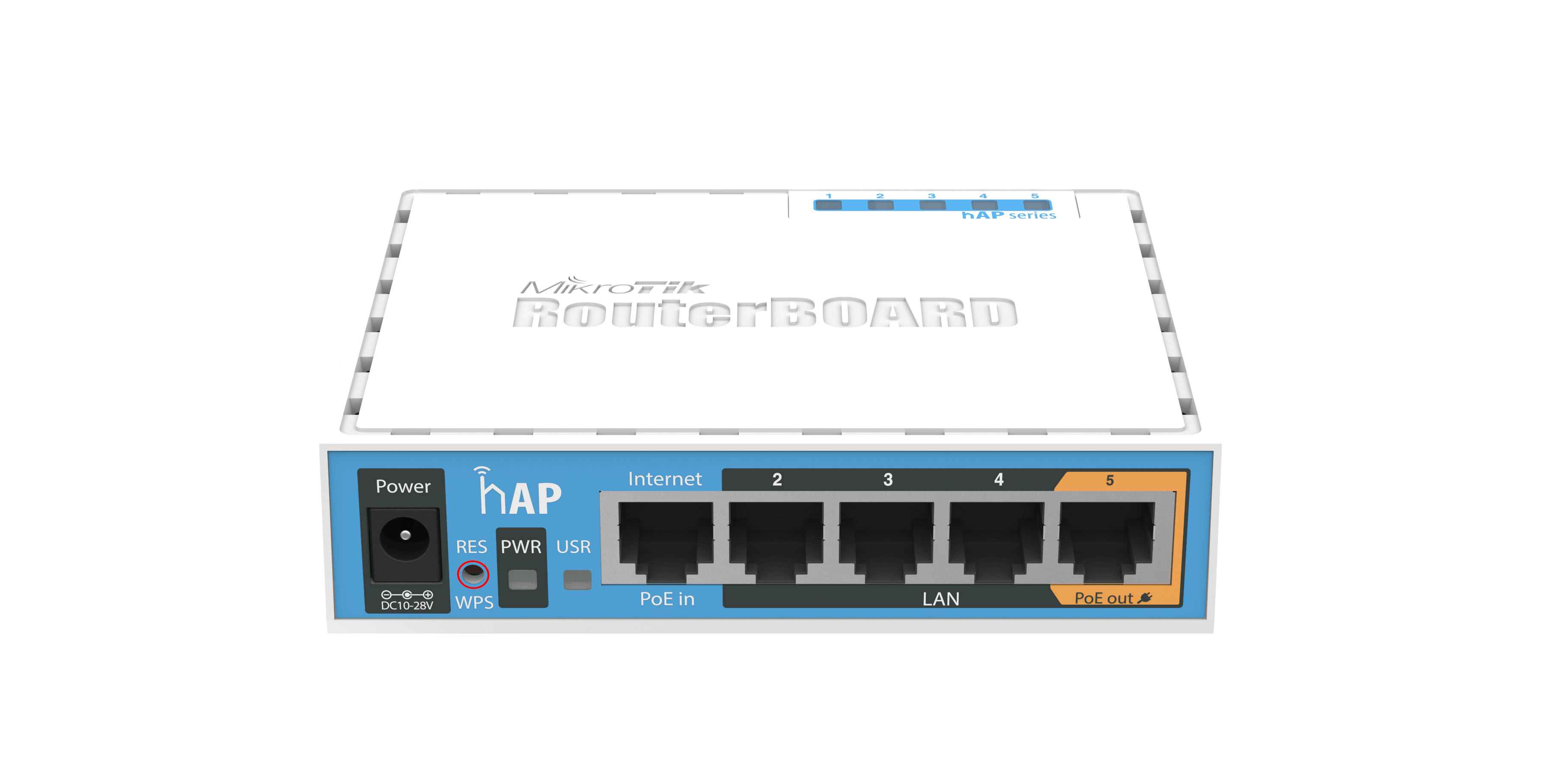 Бездротовий маршрутизатор MikroTik hAP (RB951Ui-2nD)