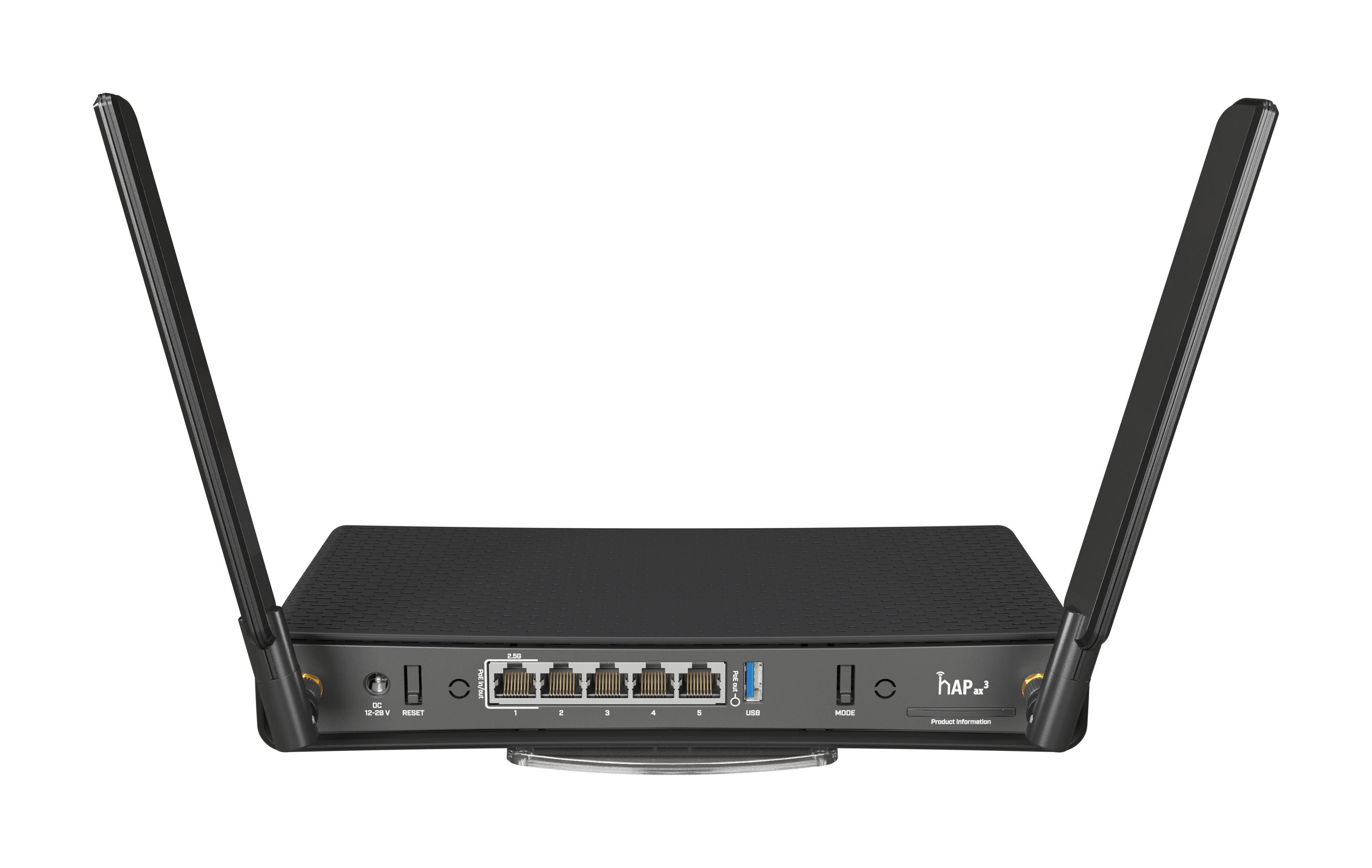 Бездротовий маршрутизатор (роутер) MikroTik hAP ax3 (C53UiG+5HPaxD2HPaxD) — зображення 3