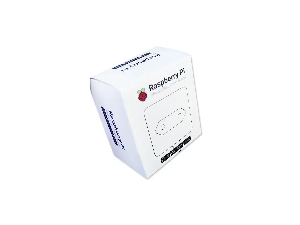 Блок живлення для Raspberry Pi 4 5В/3А USB-C чорний (офіційний) — зображення 2