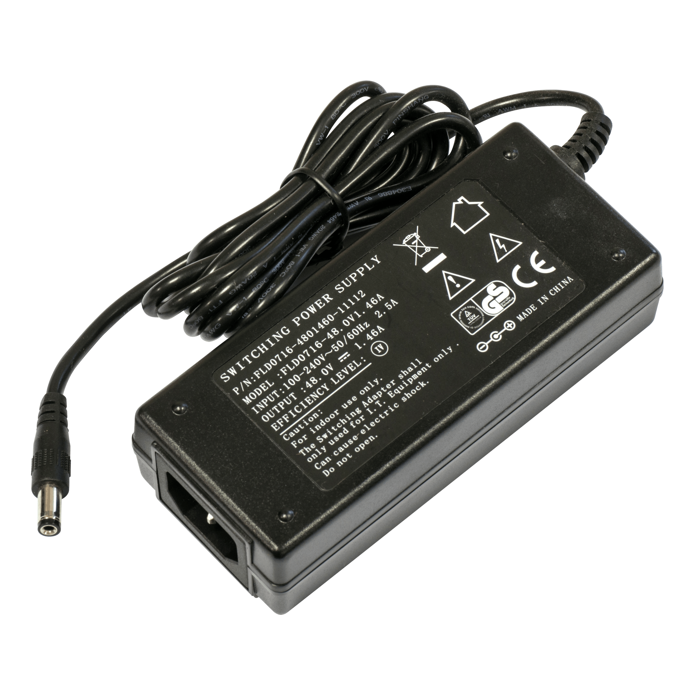 Блок живлення MikroTik 48V 1.46A 70W power supply + power plug (48POW)