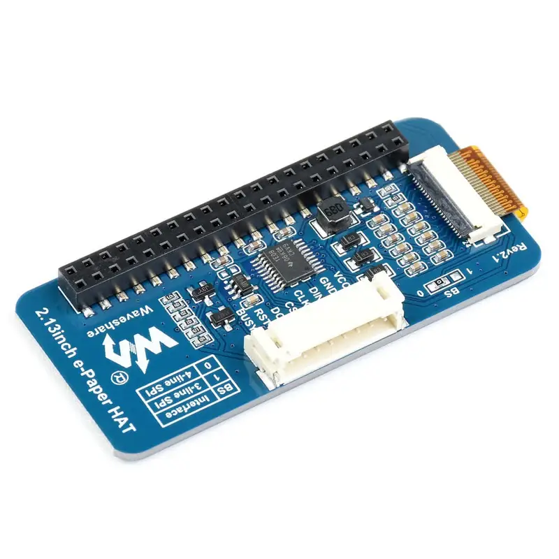 Екран Waveshare 2.13" E-Ink (250x122) для Raspberry Pi (WAV-12915) — зображення 2