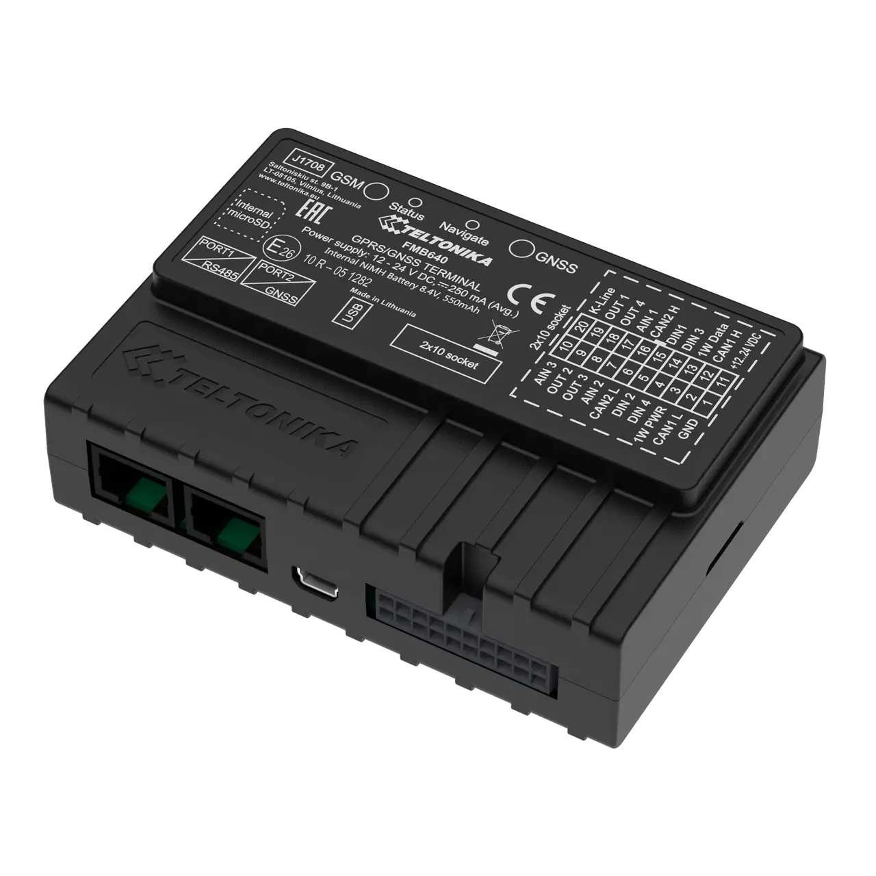 GPS-трекер Teltonika Professional Tracker (FMB640)