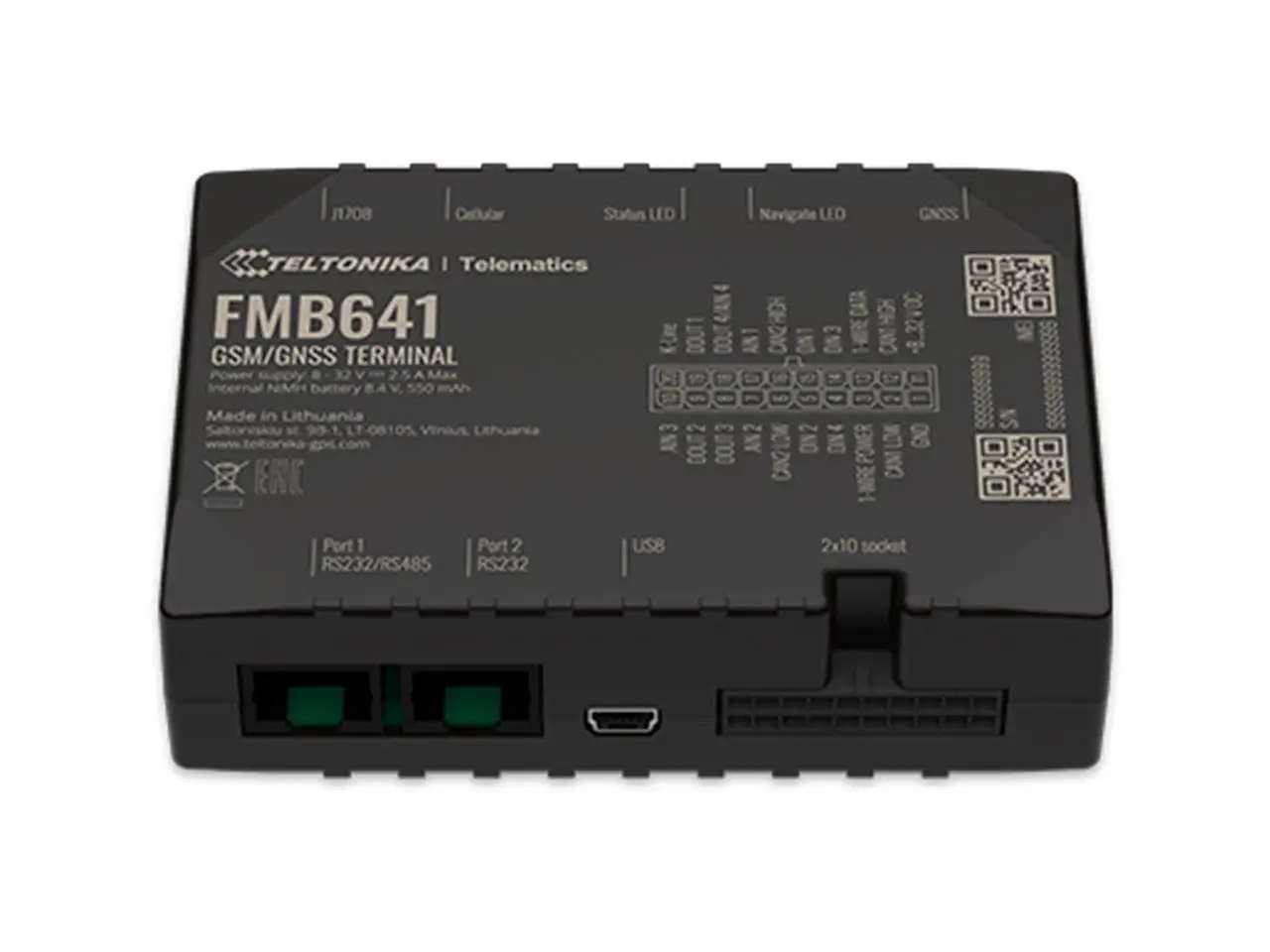 GPS-трекер Teltonika Professional Tracker (FMB641) — зображення 3