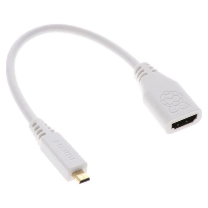 Кабель-адаптер для Raspberry Pi Micro-HDMI to HDMI (офіційний)