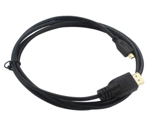Кабель microHDMI-HDMI для Raspberry Pi 1.5М чорн (RA557) — зображення 2