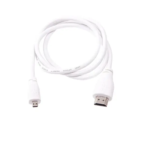 Кабель microHDMI-HDMI для Raspberry Pi 1м офіційний білий