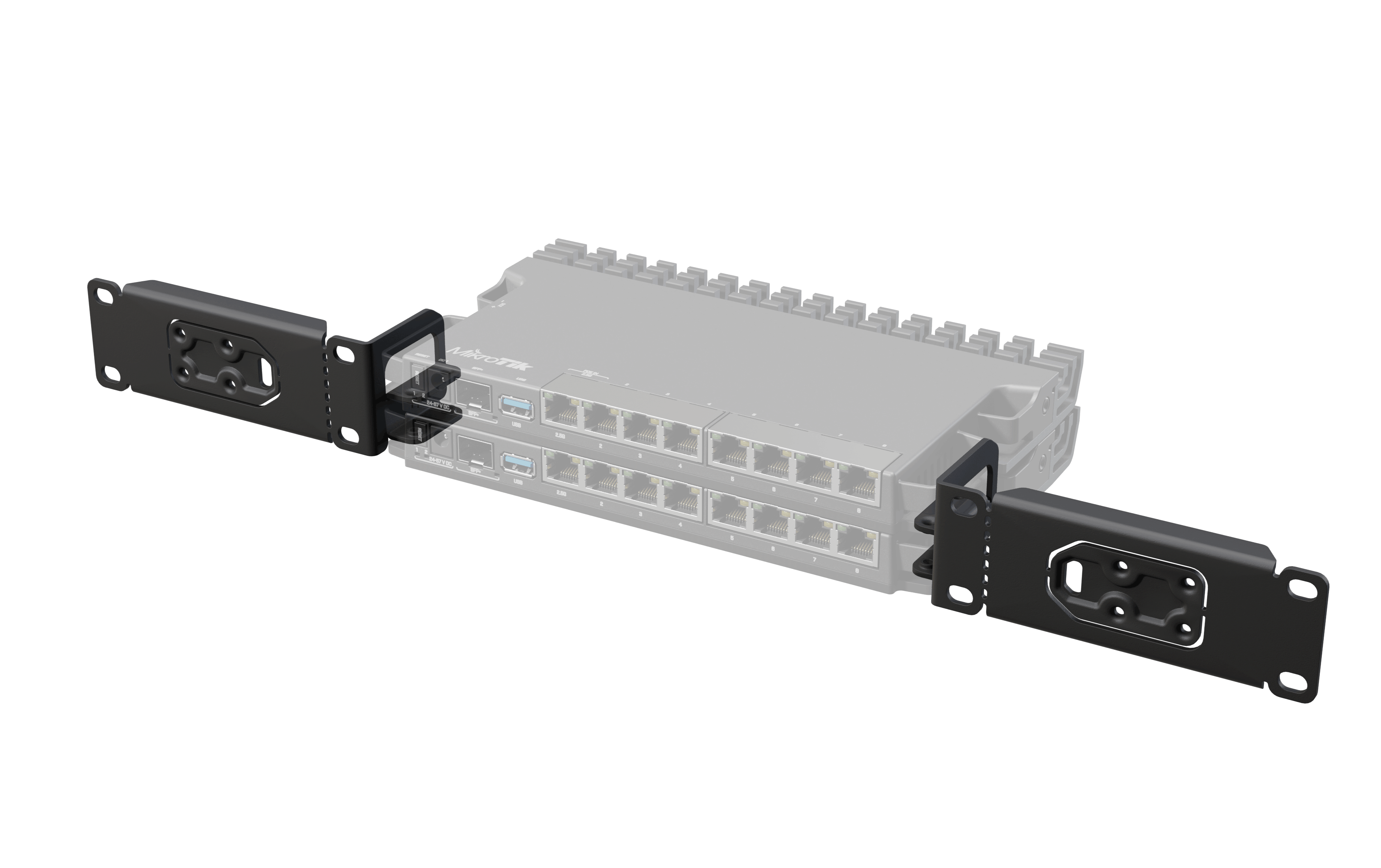 Комплект для монтажу в стійку MikroTik RB5009/L009 (K-79)