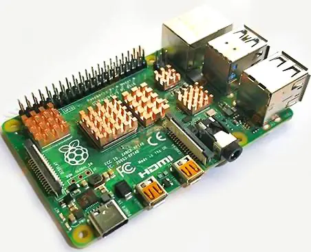 Комплект радіаторів для Raspberry Pi 4, мідь, 5 шт (RA603) — зображення 2
