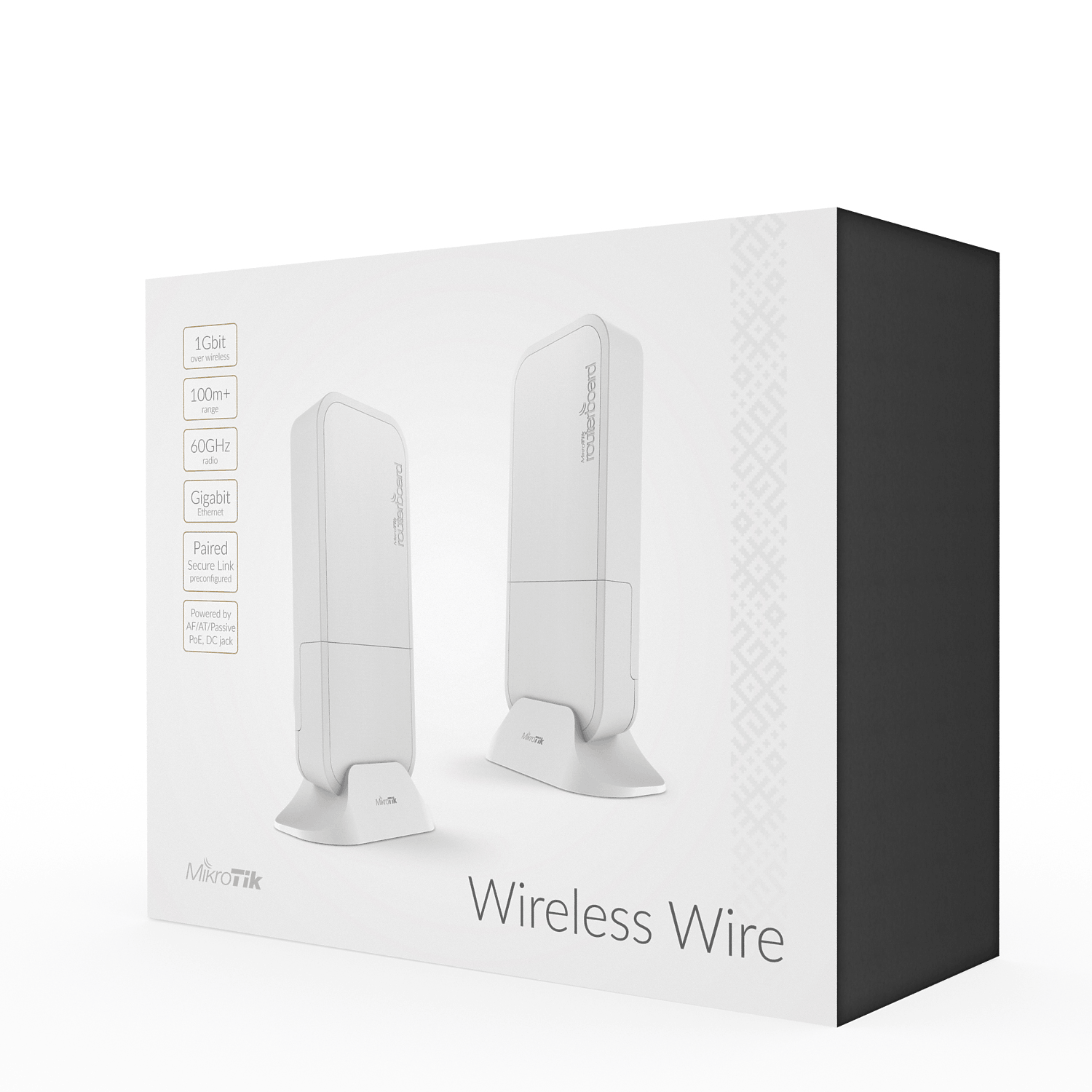Комплект точок доступу (зовнішнiх) MikroTik RBwAPG-60ad kit "Wireless Wire" — зображення 3