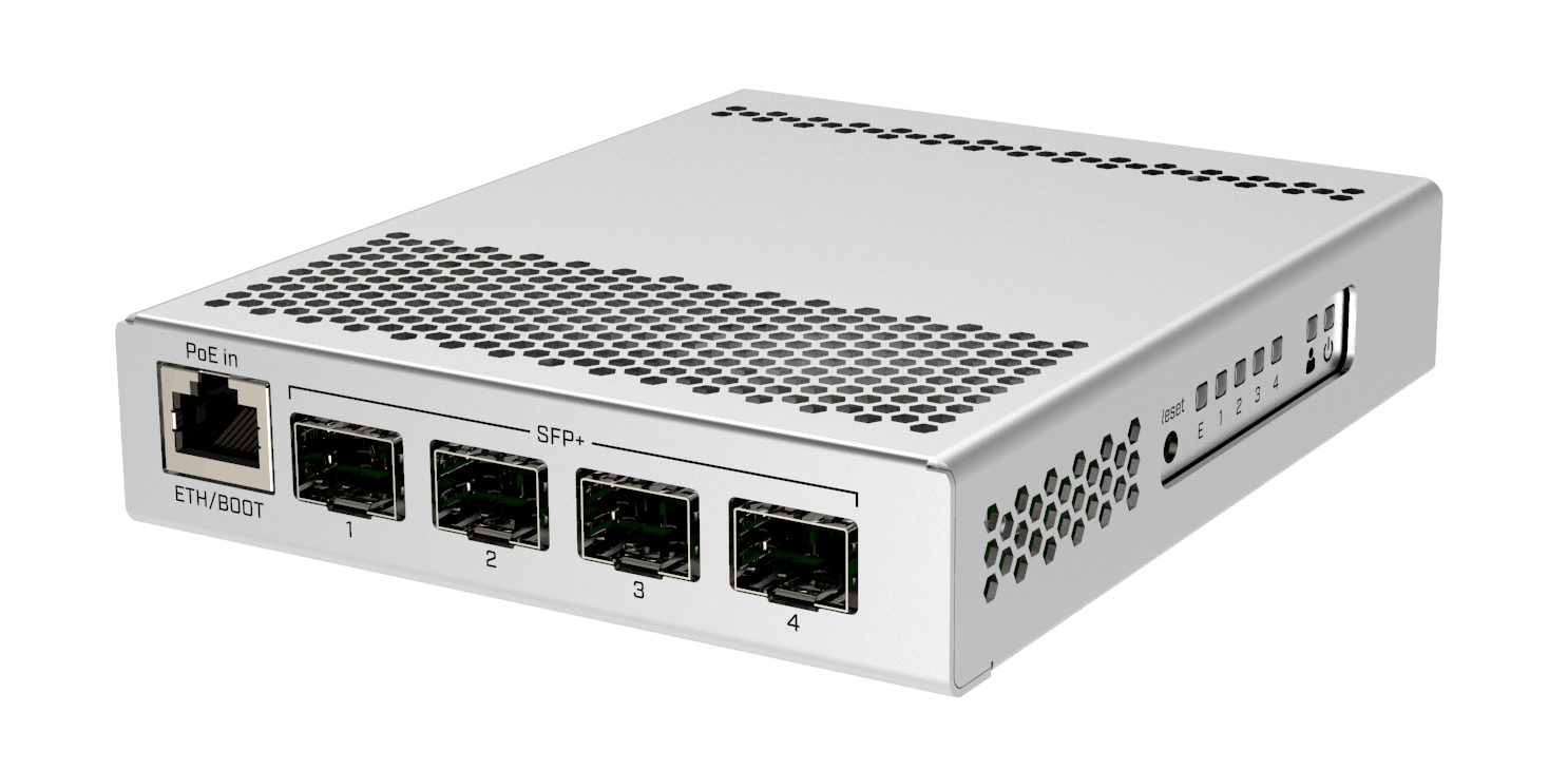 Комутатор керований Mikrotik Cloud Router Switch (CRS305-1G-4S+IN) — зображення 3