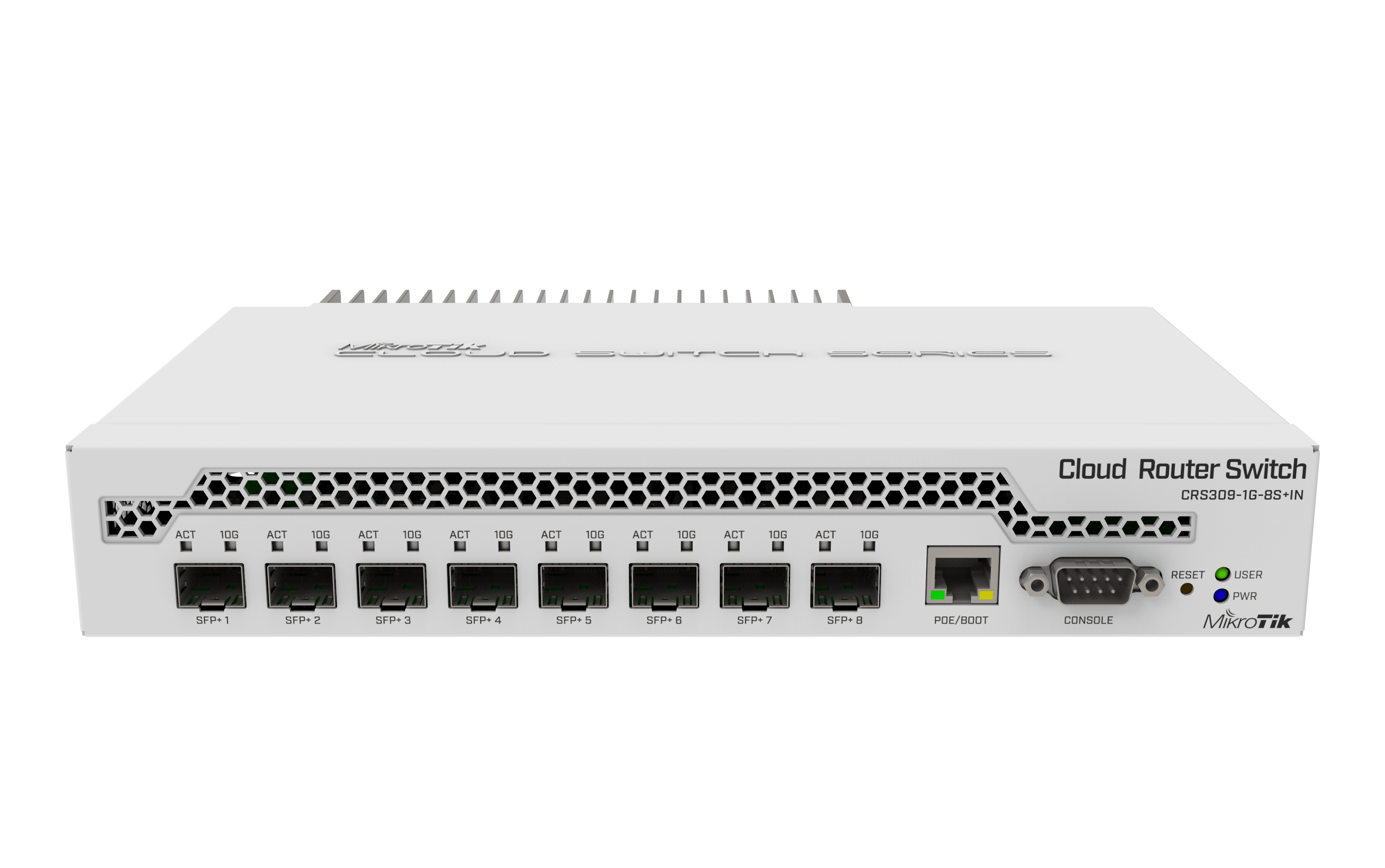 Комутатор керований MikroTik CRS309-1G-8S+IN