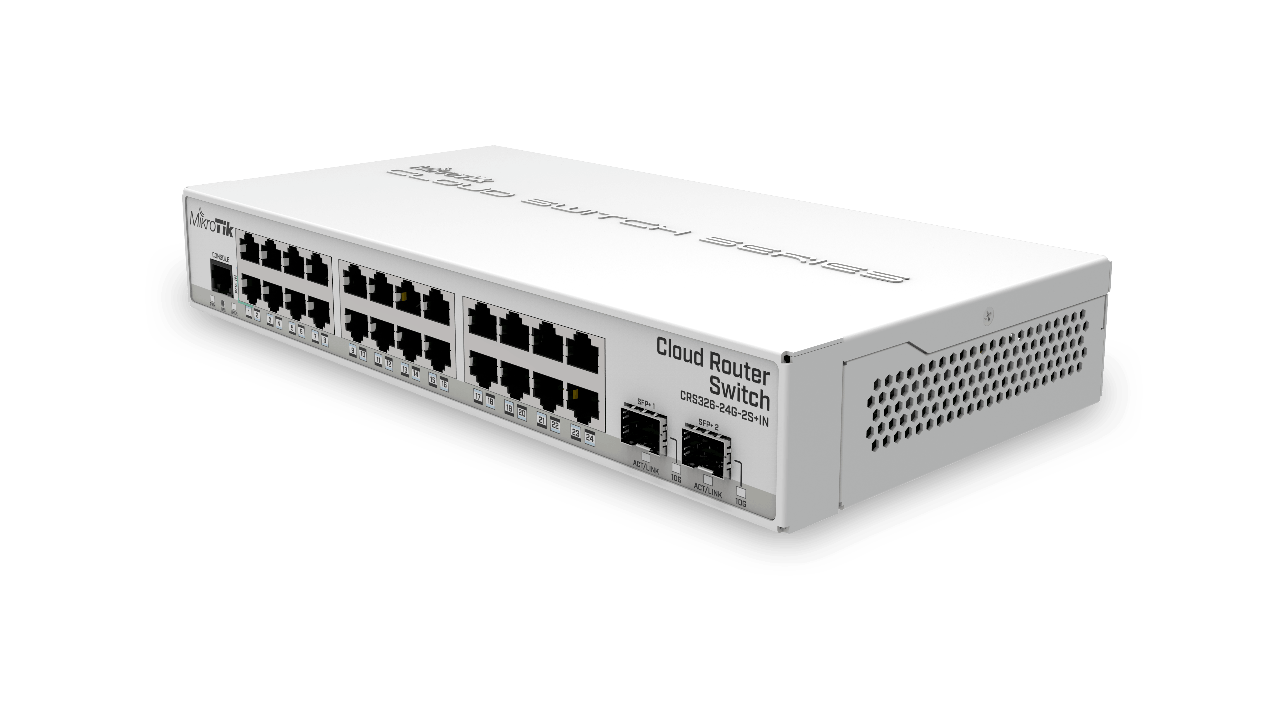 Комутатор керований MikroTik CRS326-24G-2S+IN — зображення 2