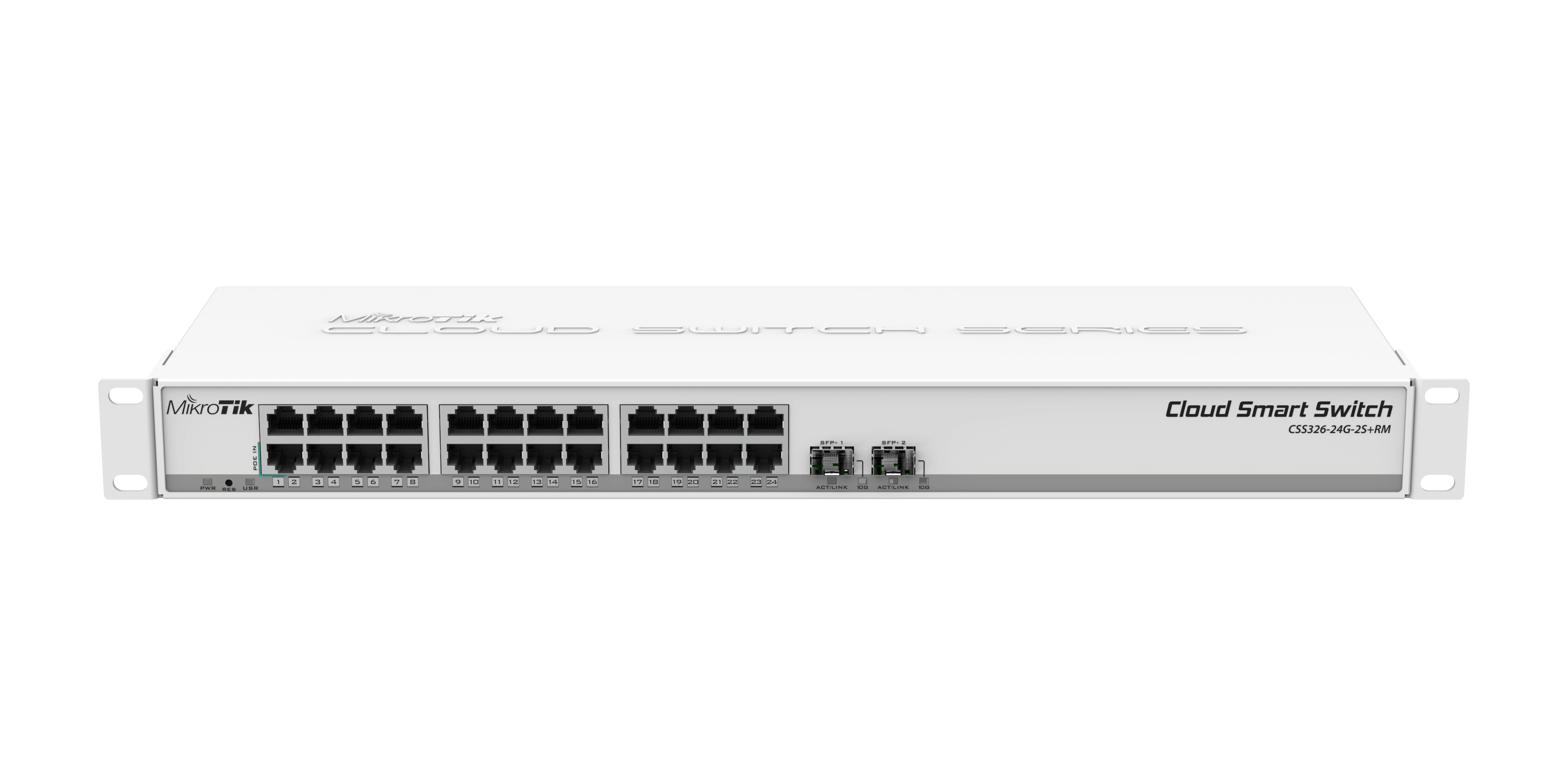 Комутатор керований Mikrotik (CSS326-24G-2S+RM)