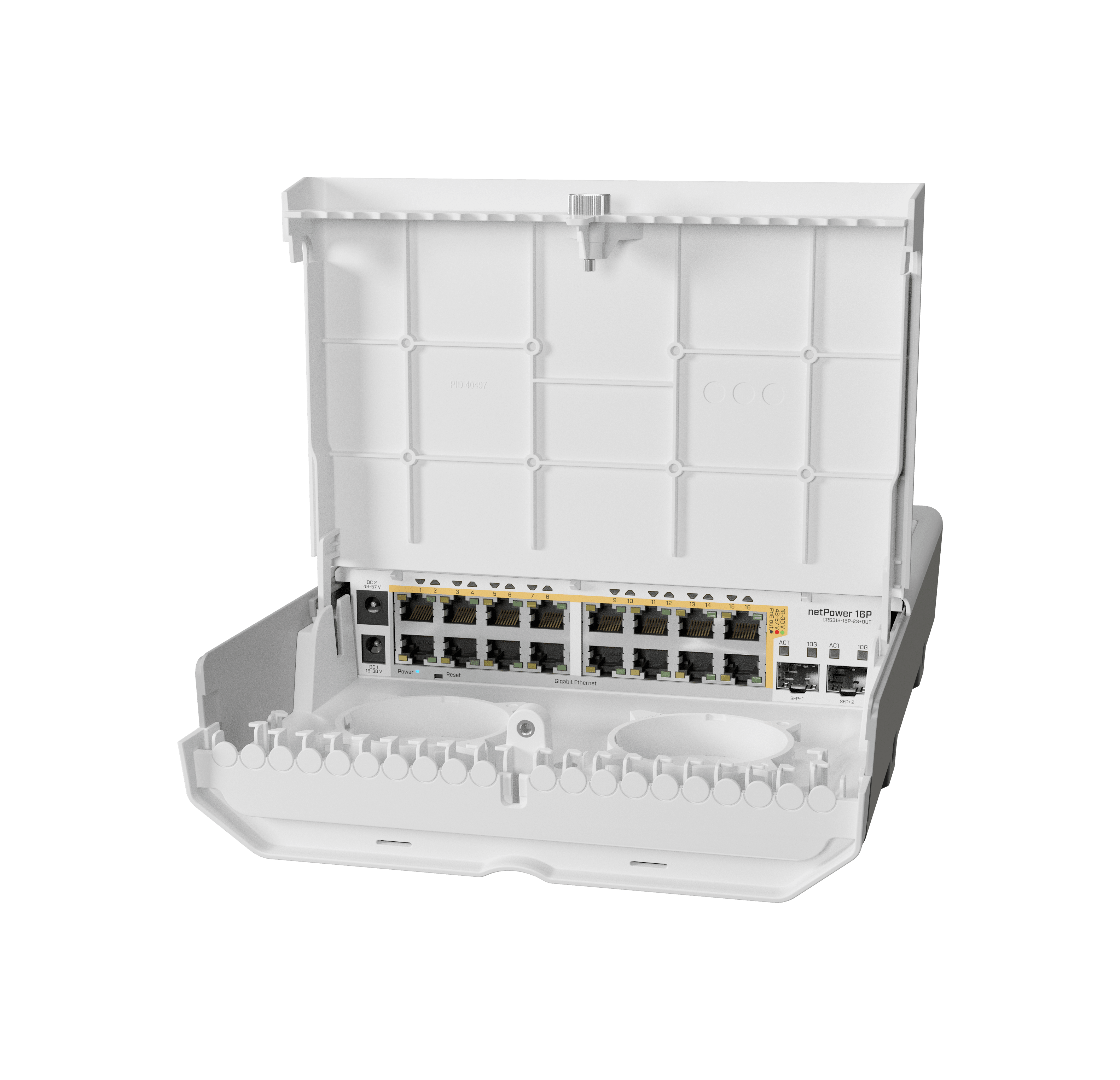 Комутатор керований Mikrotik NetPower 16P (CRS318-16P-2S+OUT) — зображення 1