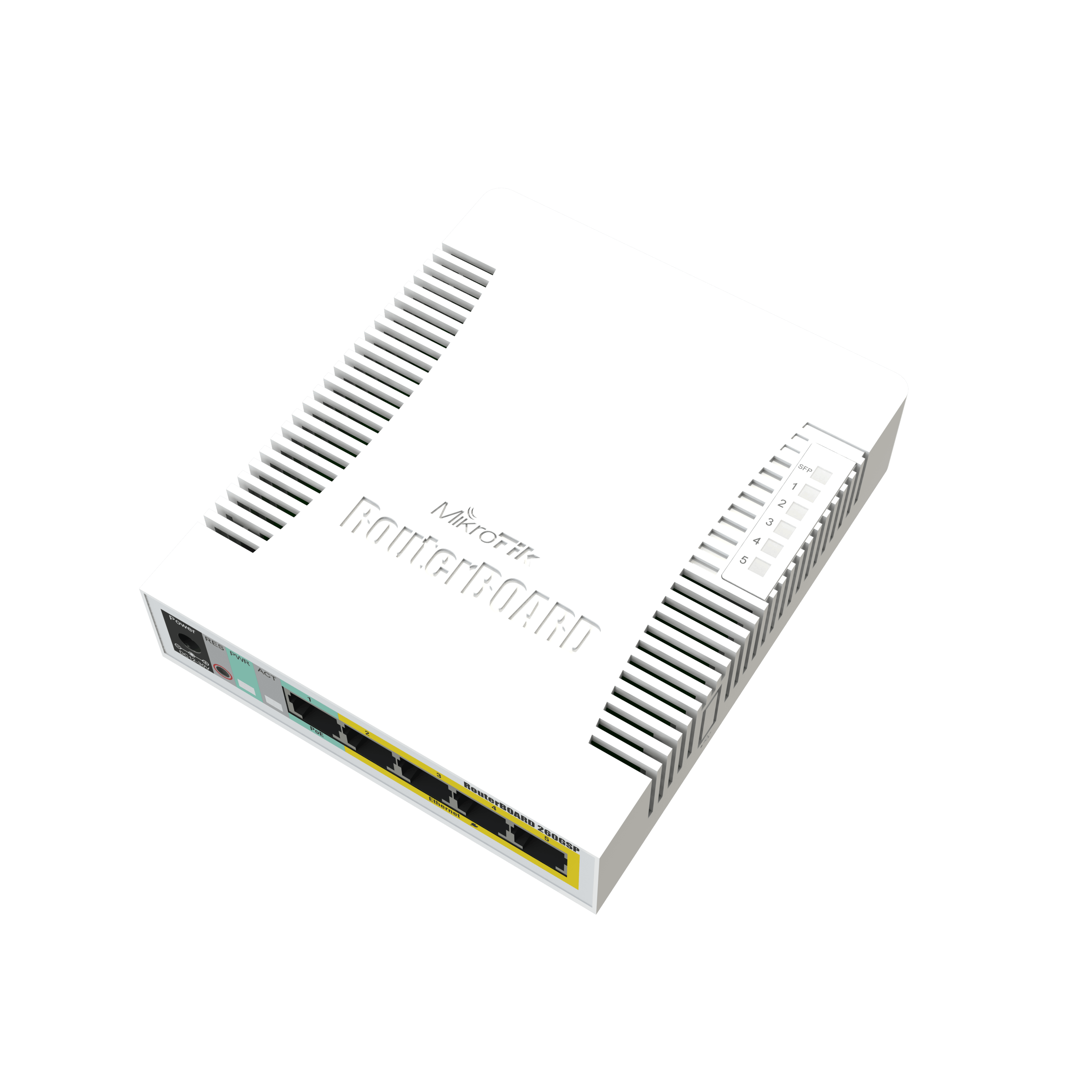 Комутатор керований Mikrotik RB260GSP (CSS106-1G-4P-1S) — зображення 2