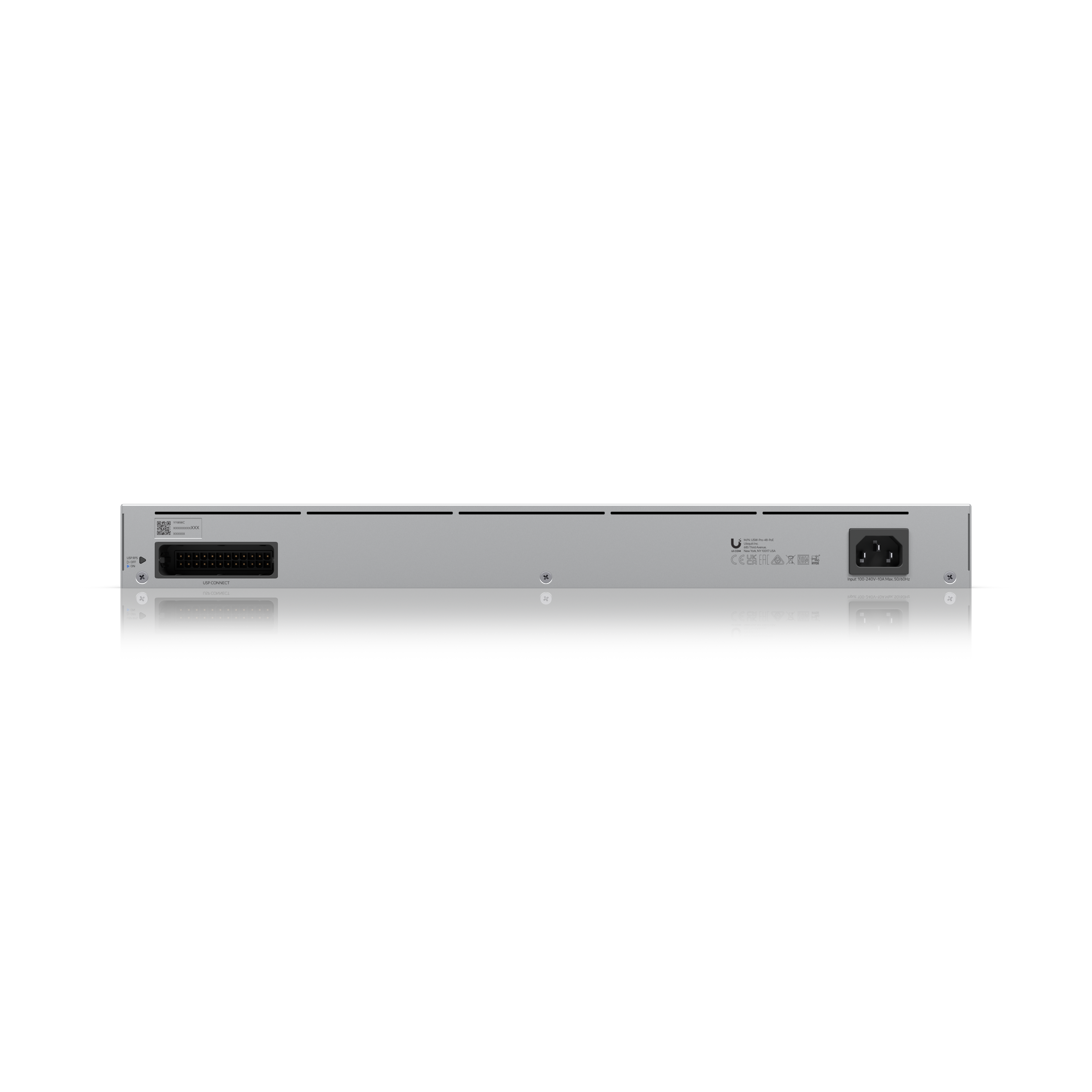 Комутатор керований рівня 3 Ubiquiti UniFi Switch Pro 48 PoE Gen2 (USW-Pro-48-POE) — зображення 3
