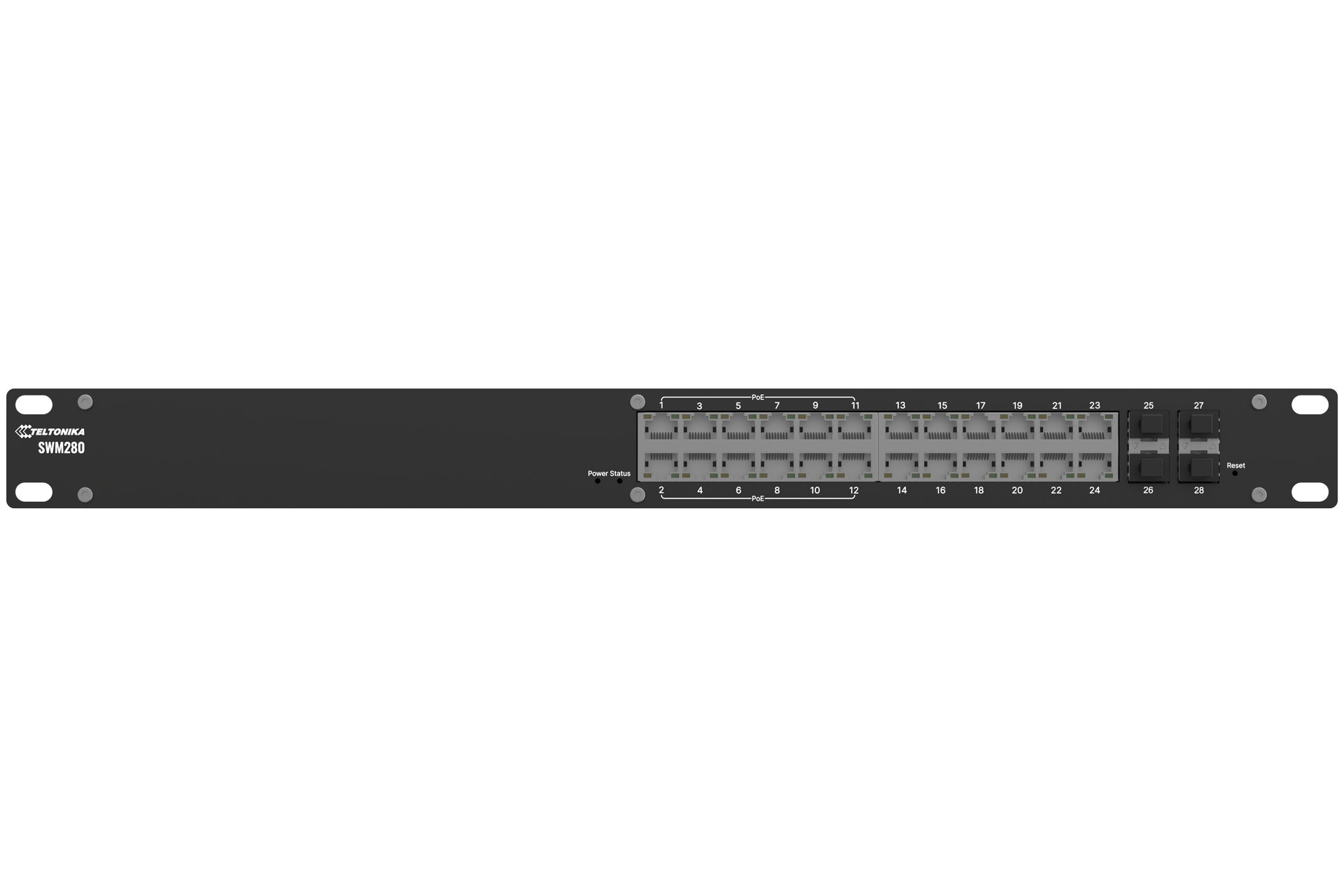 Комутатор керований Teltonika SWM280 (12/24 PoE+) — зображення 5