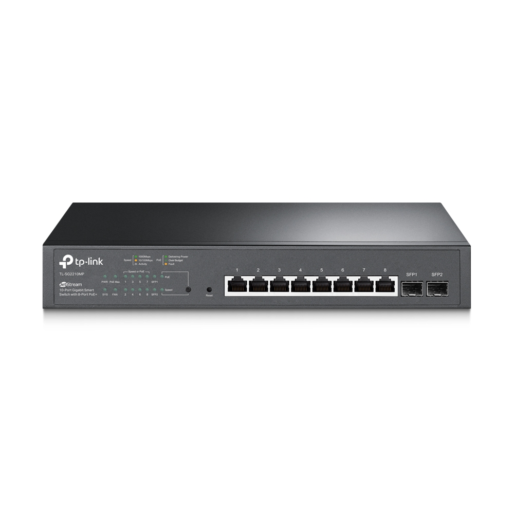 Комутатор керований TP-Link TL-SG1210MP