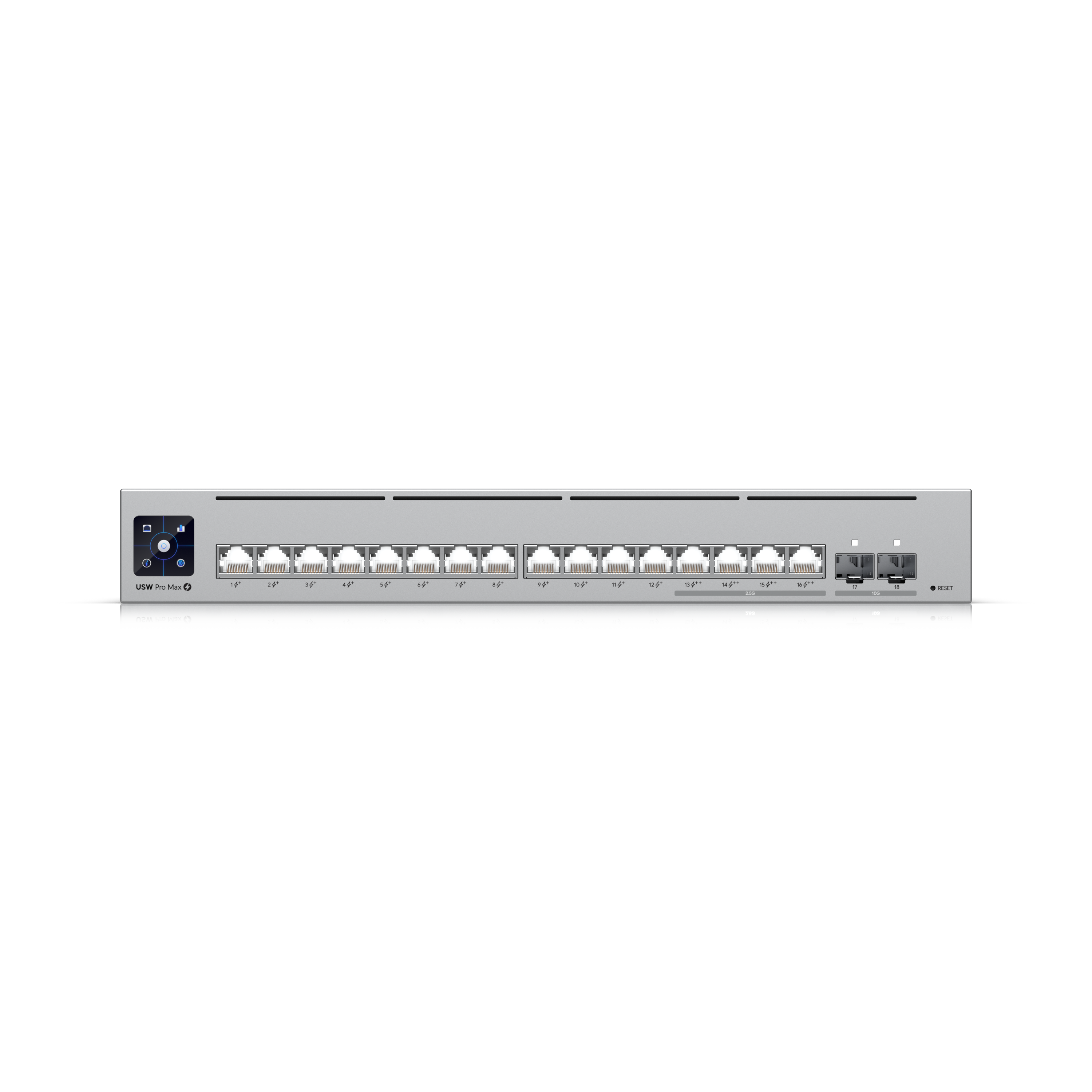 Комутатор керований Ubiquiti UniFi Switch Pro Max 16 PoE 180W (USW-Pro-Max-16-PoE) — зображення 1
