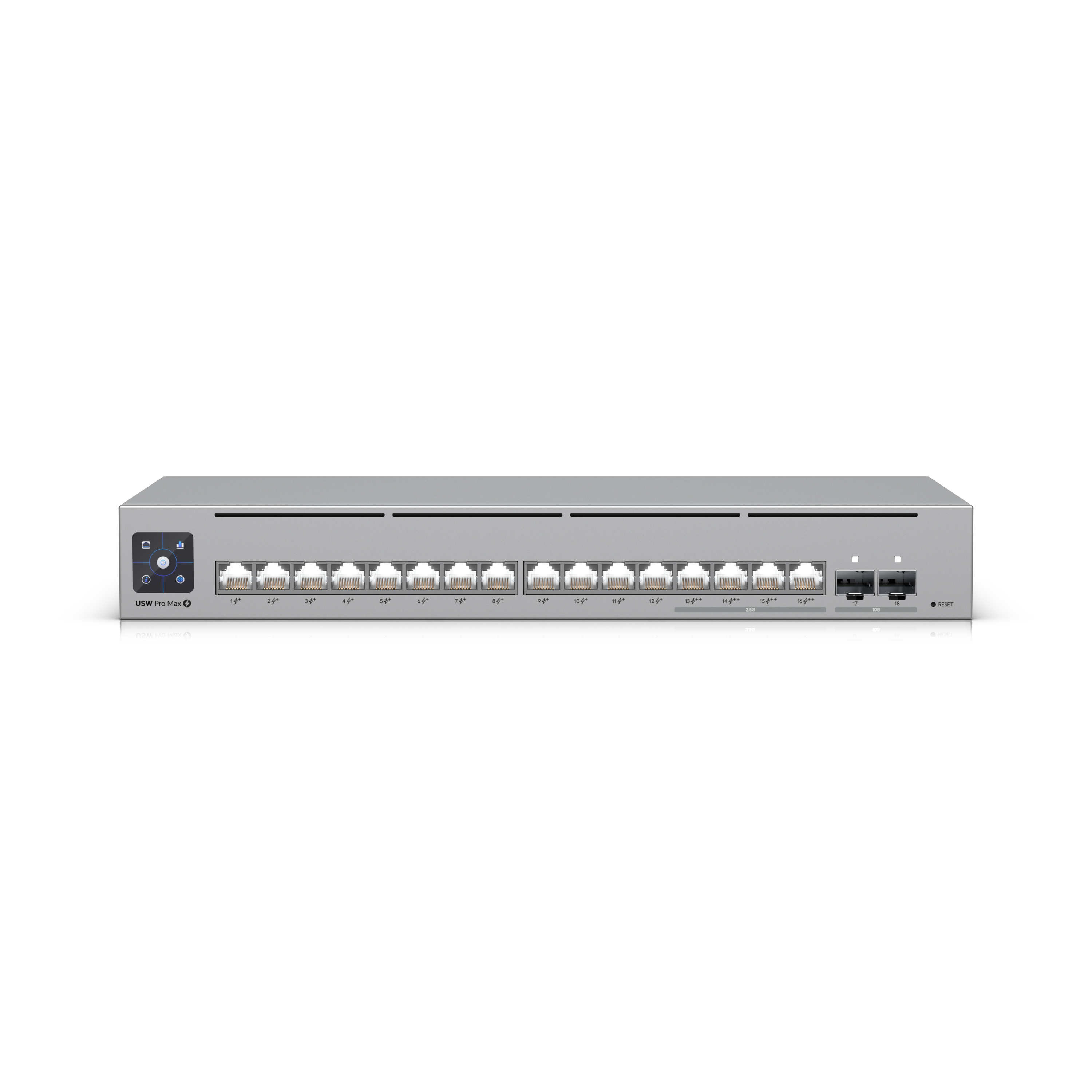 Комутатор керований Ubiquiti UniFi Switch Pro Max 16 PoE 180W (USW-Pro-Max-16-PoE) — зображення 2
