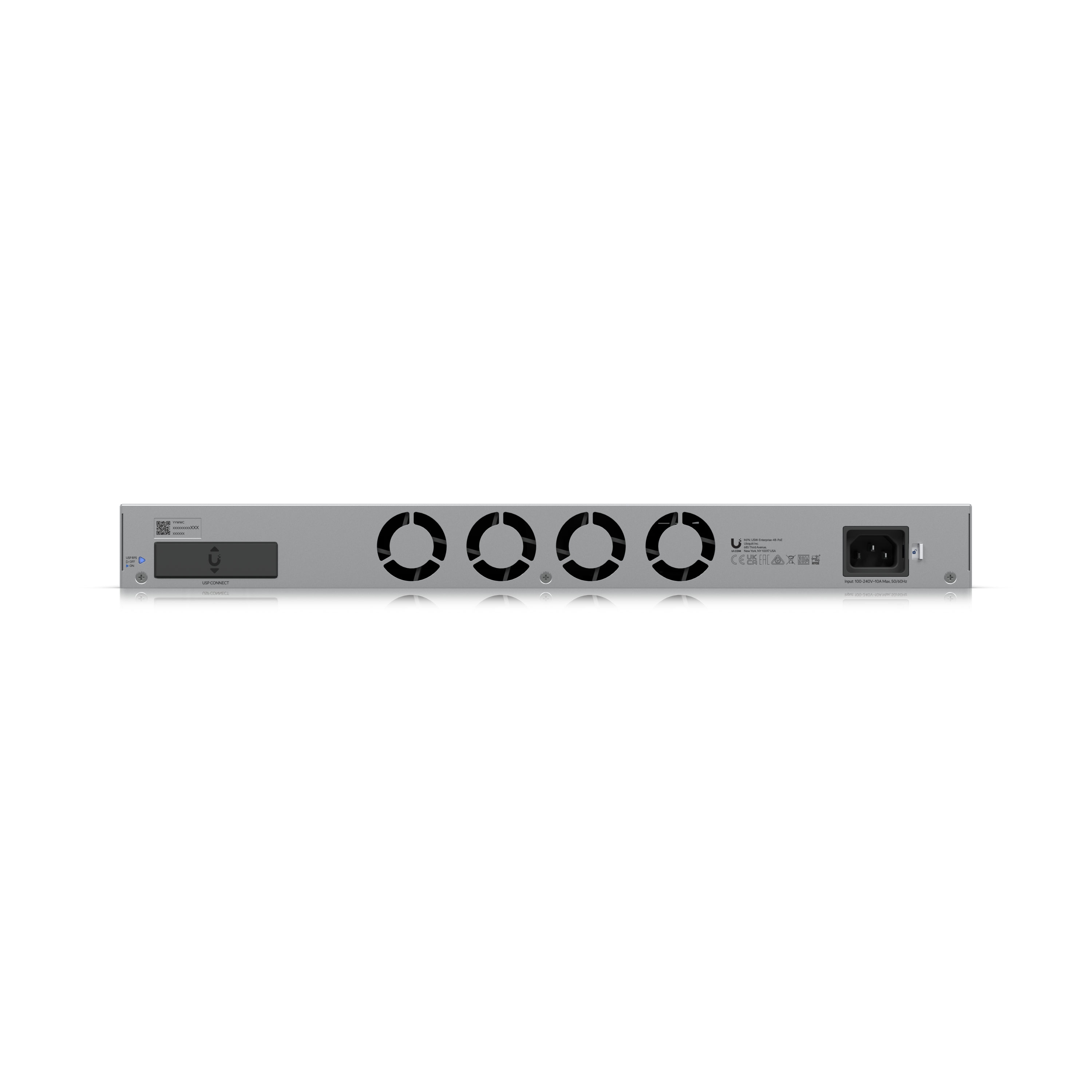Комутатор керований Ubiquiti (USW-Enterprise-48-PoE) — зображення 3