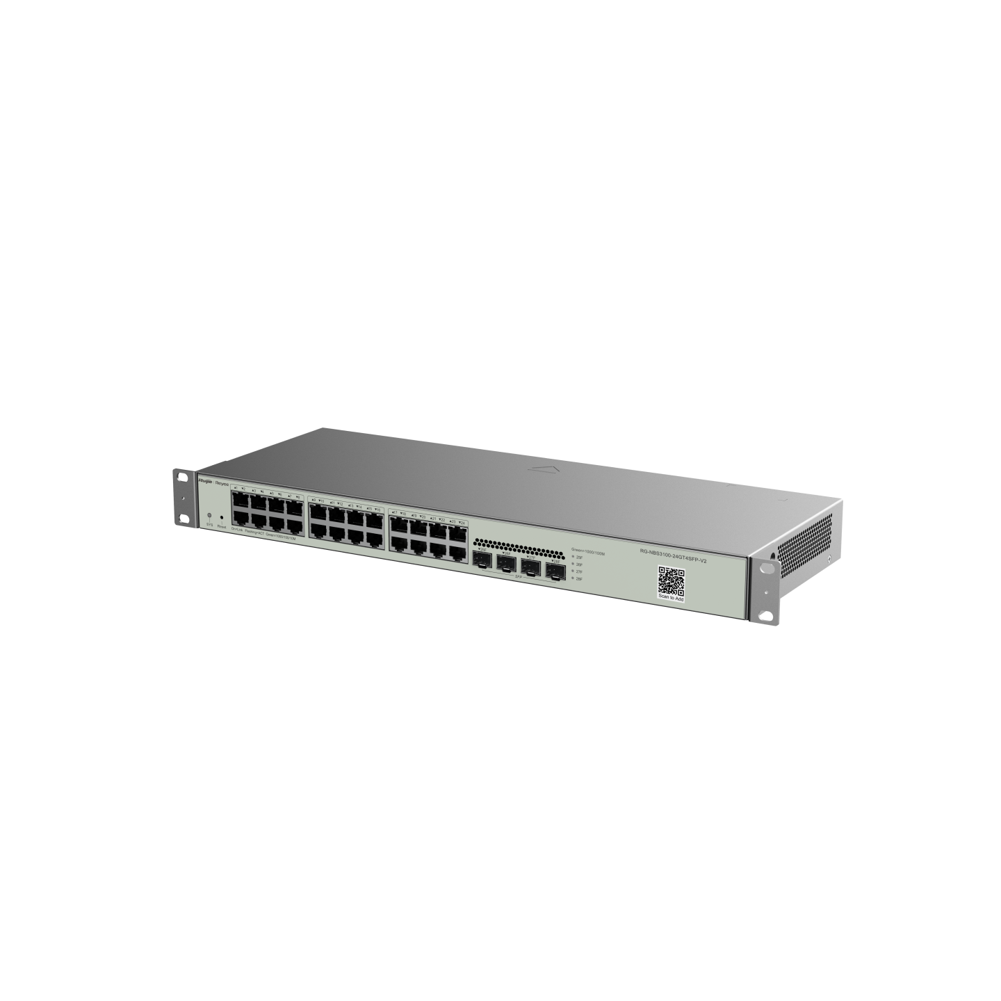 Комутатор L2-рівня Ruijie Reyee RG-NBS3100-24GT4SFP-V2 — зображення 2