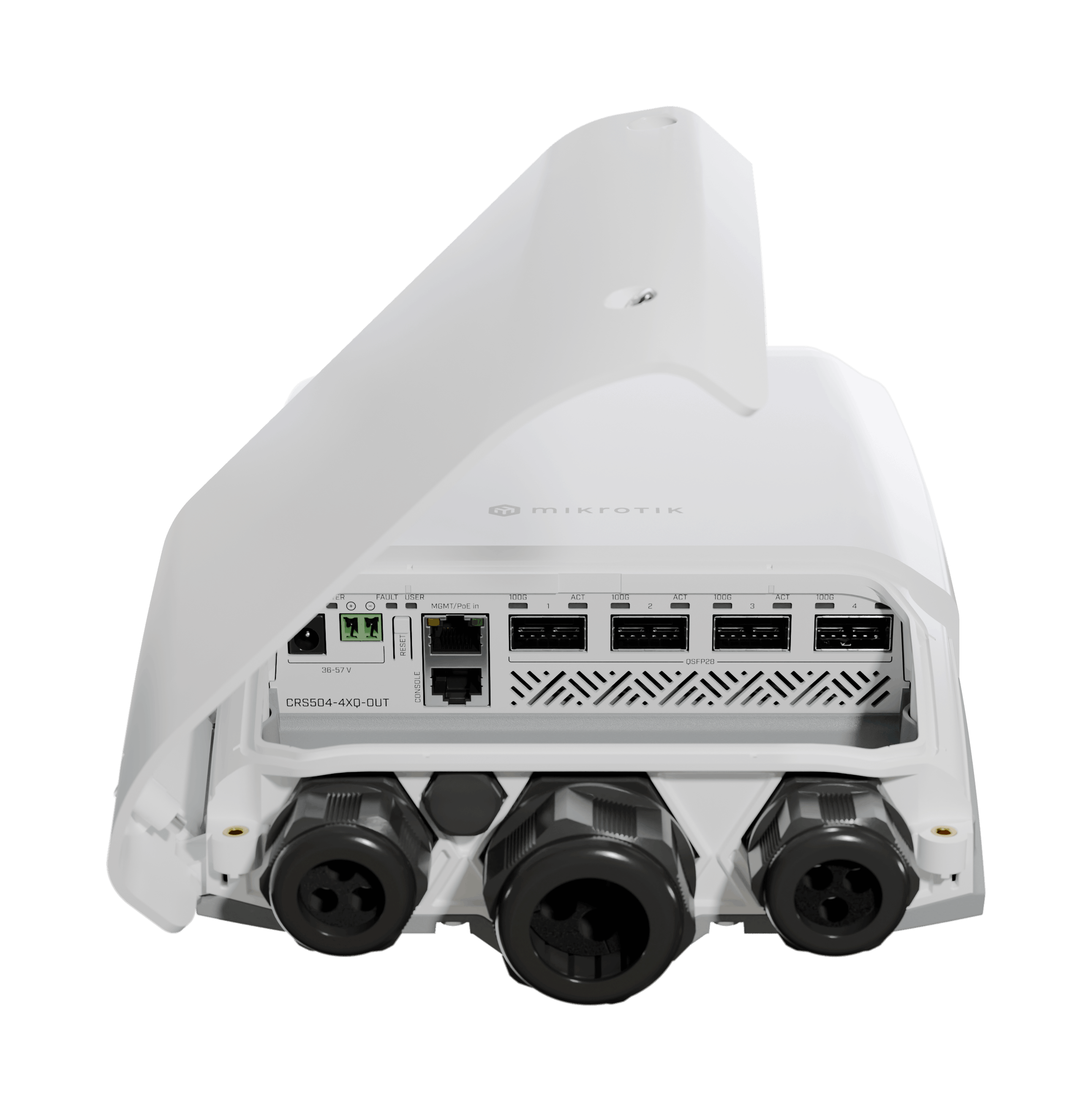 Комутатор MikroTik 4x100G (CRS504-4XQ-OUT) — зображення 4