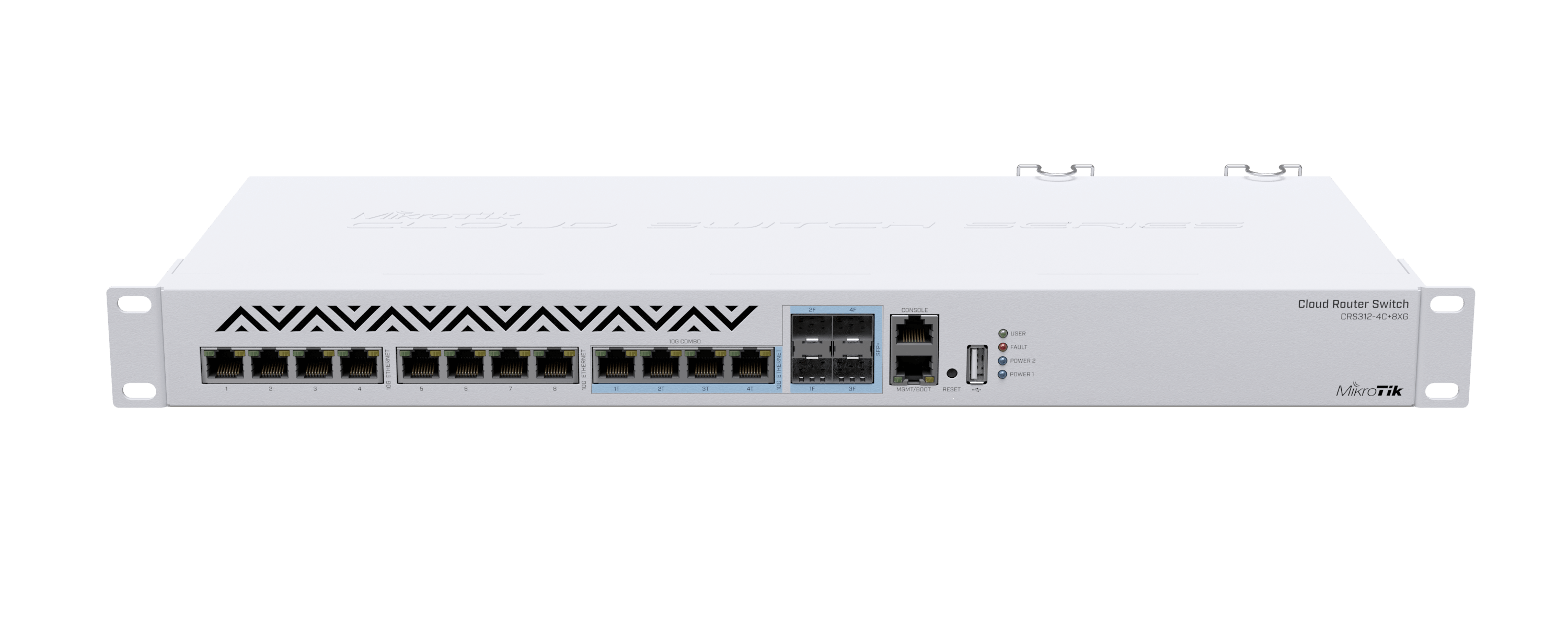 Комутатор MikroTik Cloud Router Switch (CRS312-4C+8XG-RM)