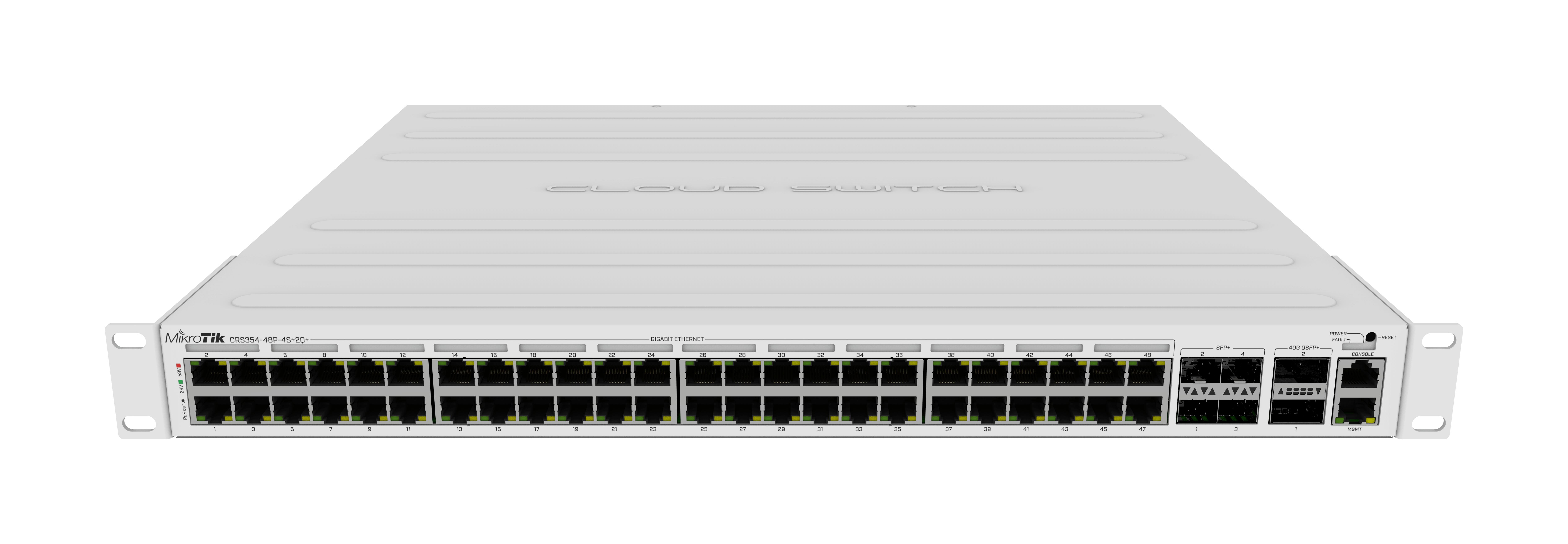 Комутатор MikroTik Cloud Router Switch(CRS354-48P-4S+2Q+RM) — зображення 2