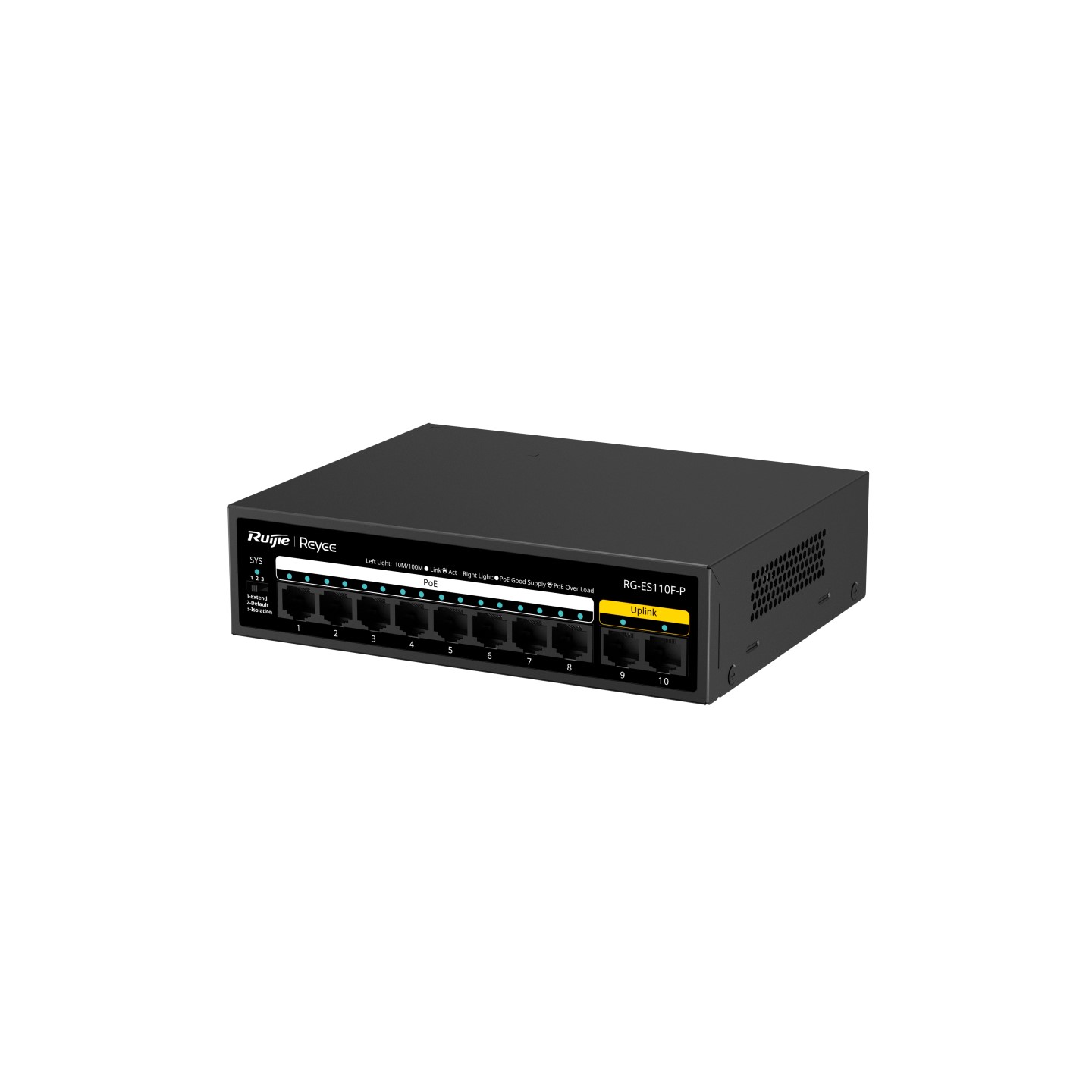 Комутатор Ruijie Reyee RG-ES110F-P — зображення 2