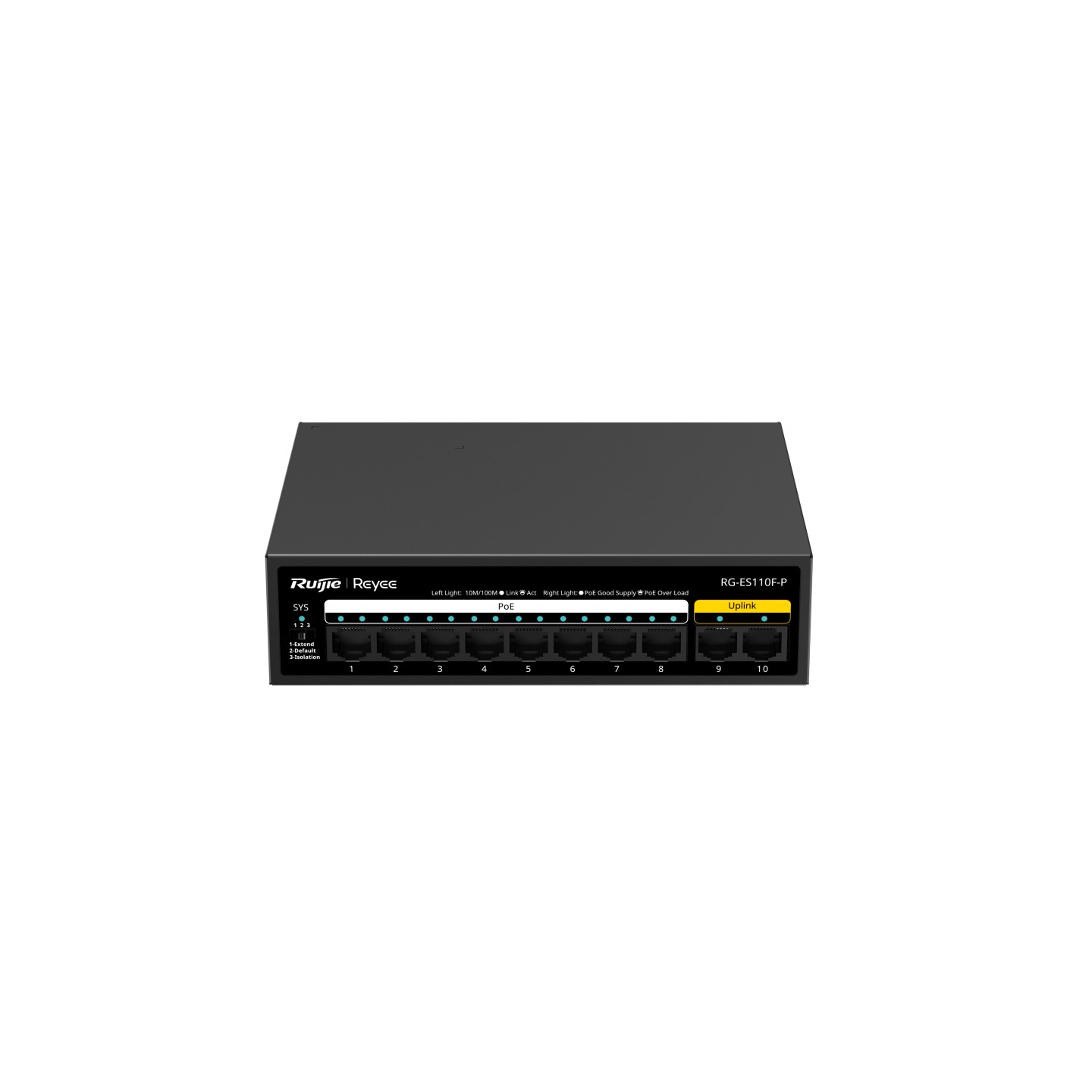 Комутатор Ruijie Reyee RG-ES110F-P — зображення 3