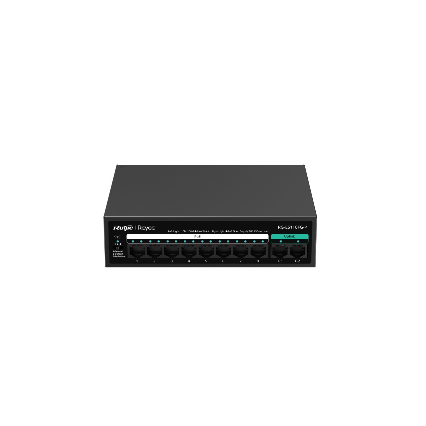 Комутатор Ruijie Reyee RG-ES110FG-P — зображення 3