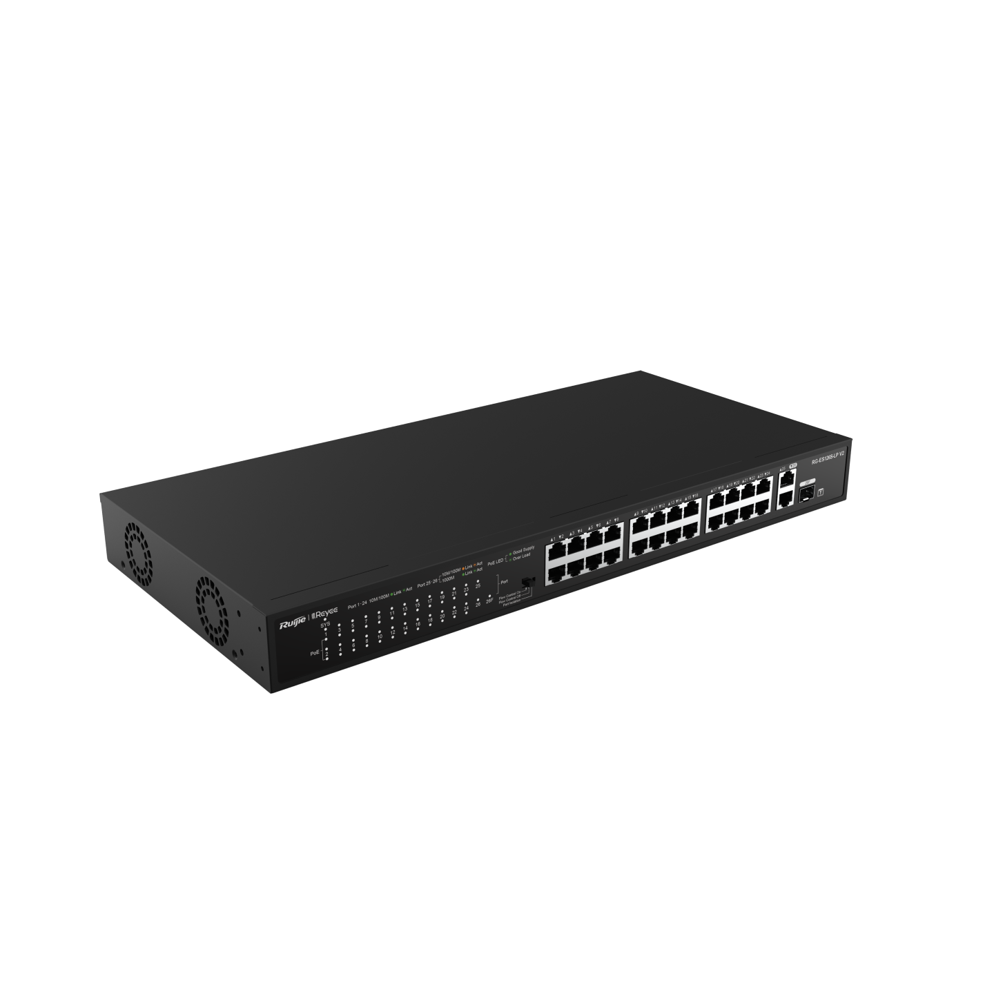 Комутатор Ruijie Reyee RG-ES126S-LP V2 — зображення 2