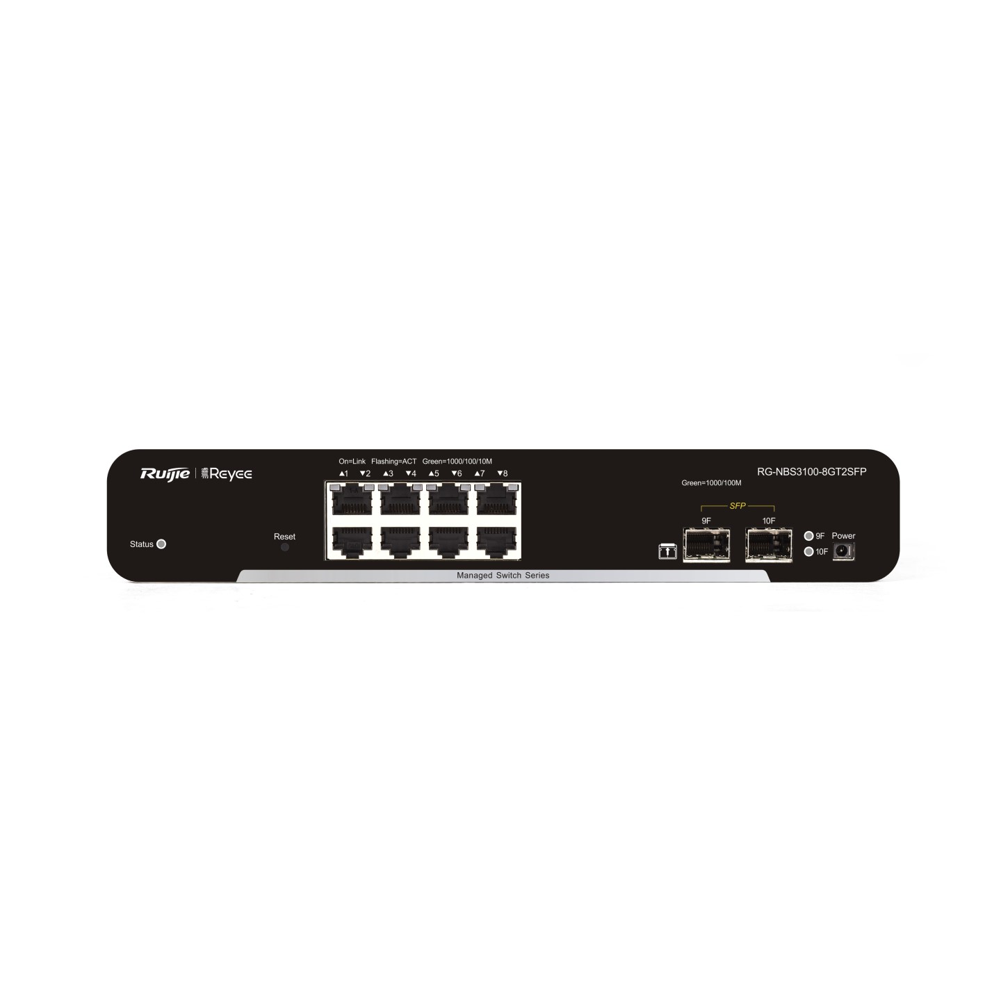 Комутатор Ruijie Reyee RG-NBS3100-8GT2SFP — зображення 1