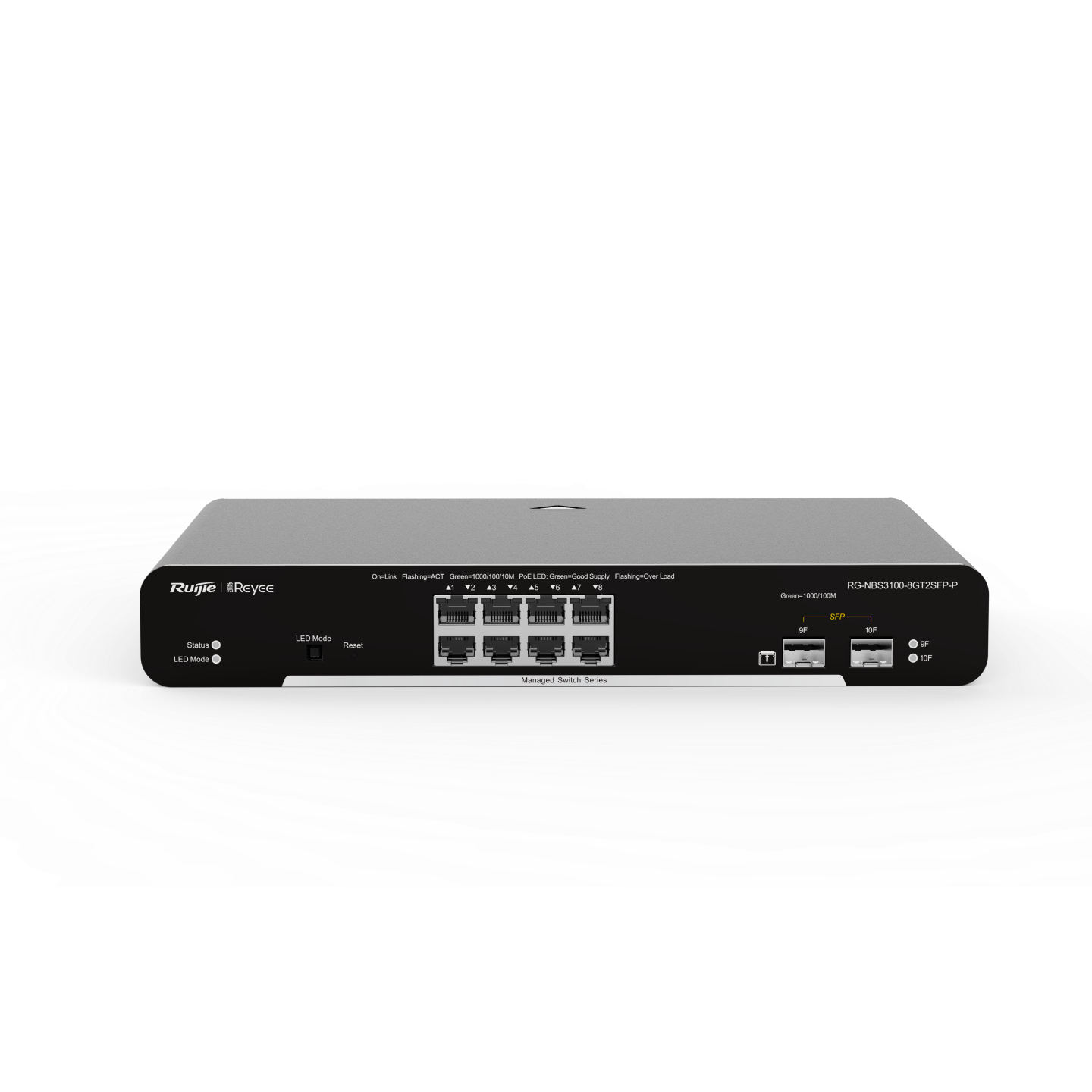 Комутатор Ruijie Reyee RG-NBS3100-8GT2SFP-P — зображення 1