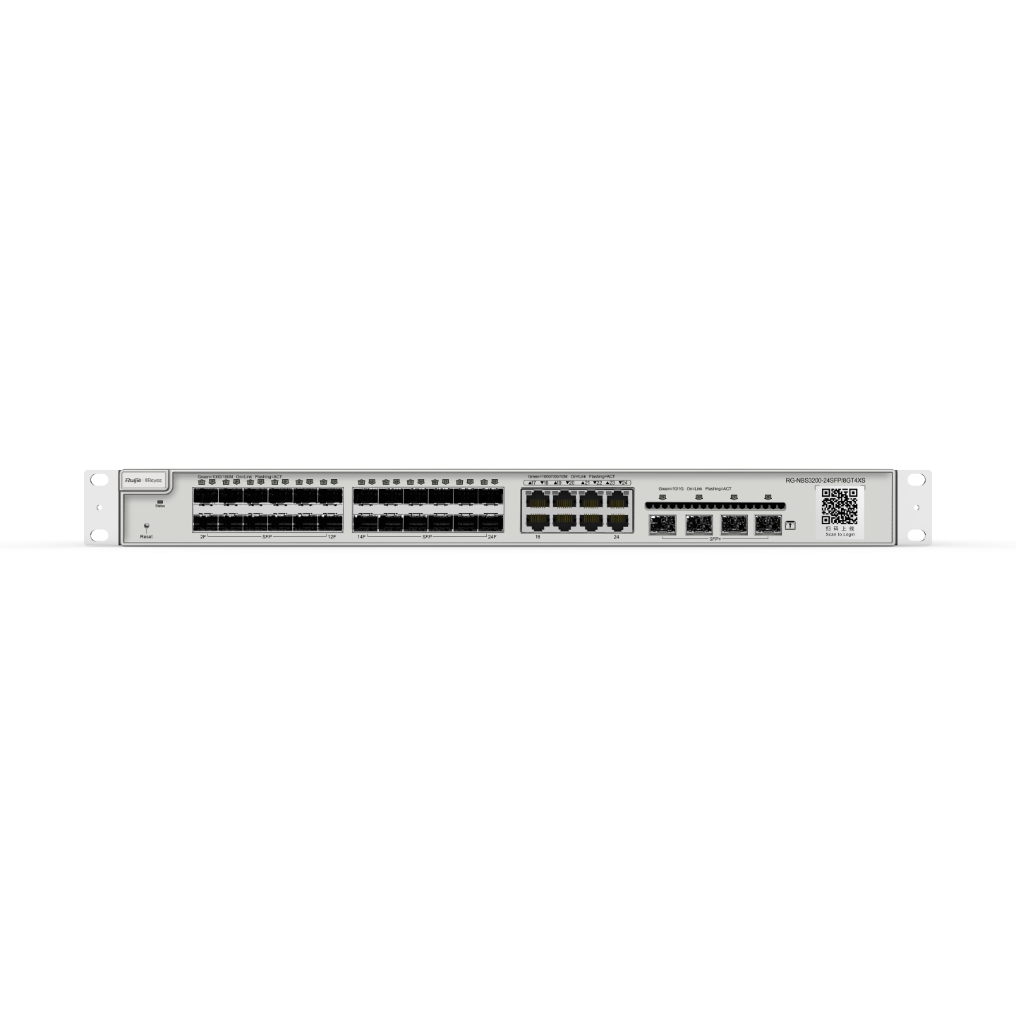 Комутатор Ruijie Reyee RG-NBS3200-24SFP/8GT4XS — зображення 1