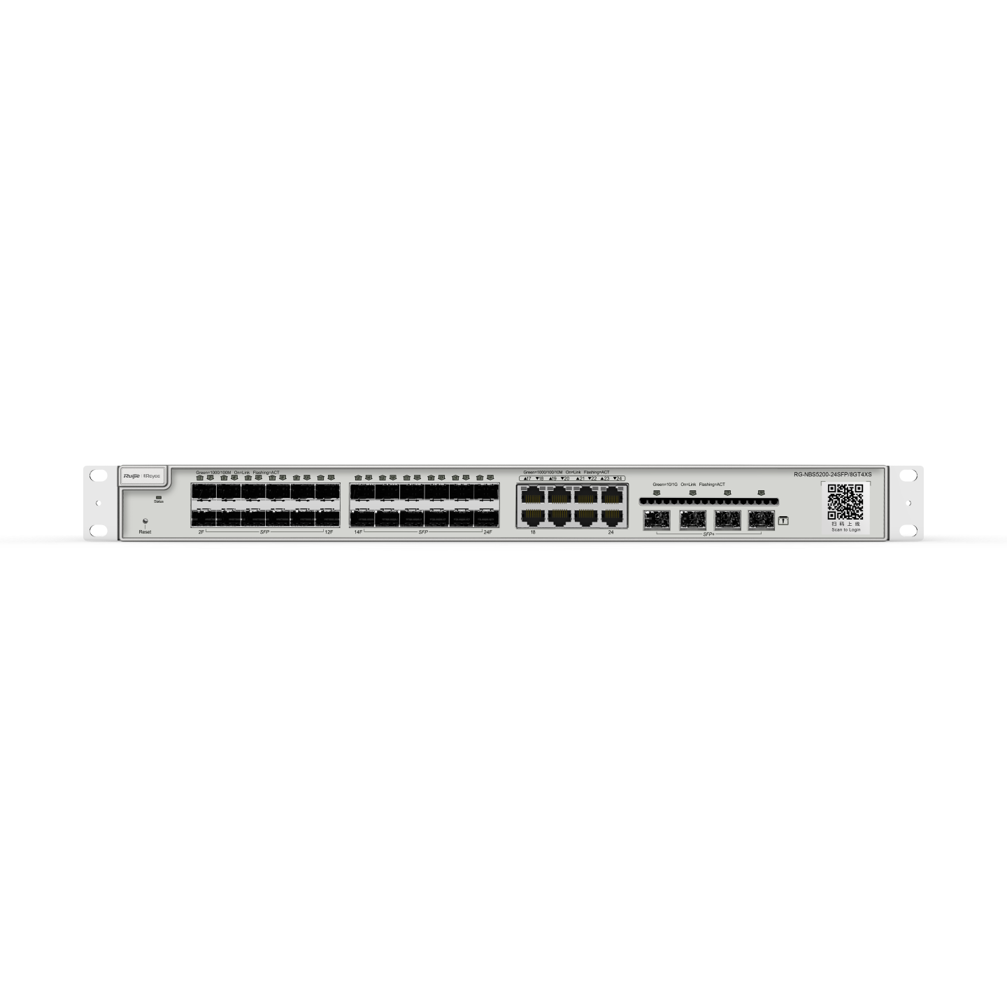 Комутатор Ruijie Reyee RG-NBS5200-24SFP/8GT4XS — зображення 1
