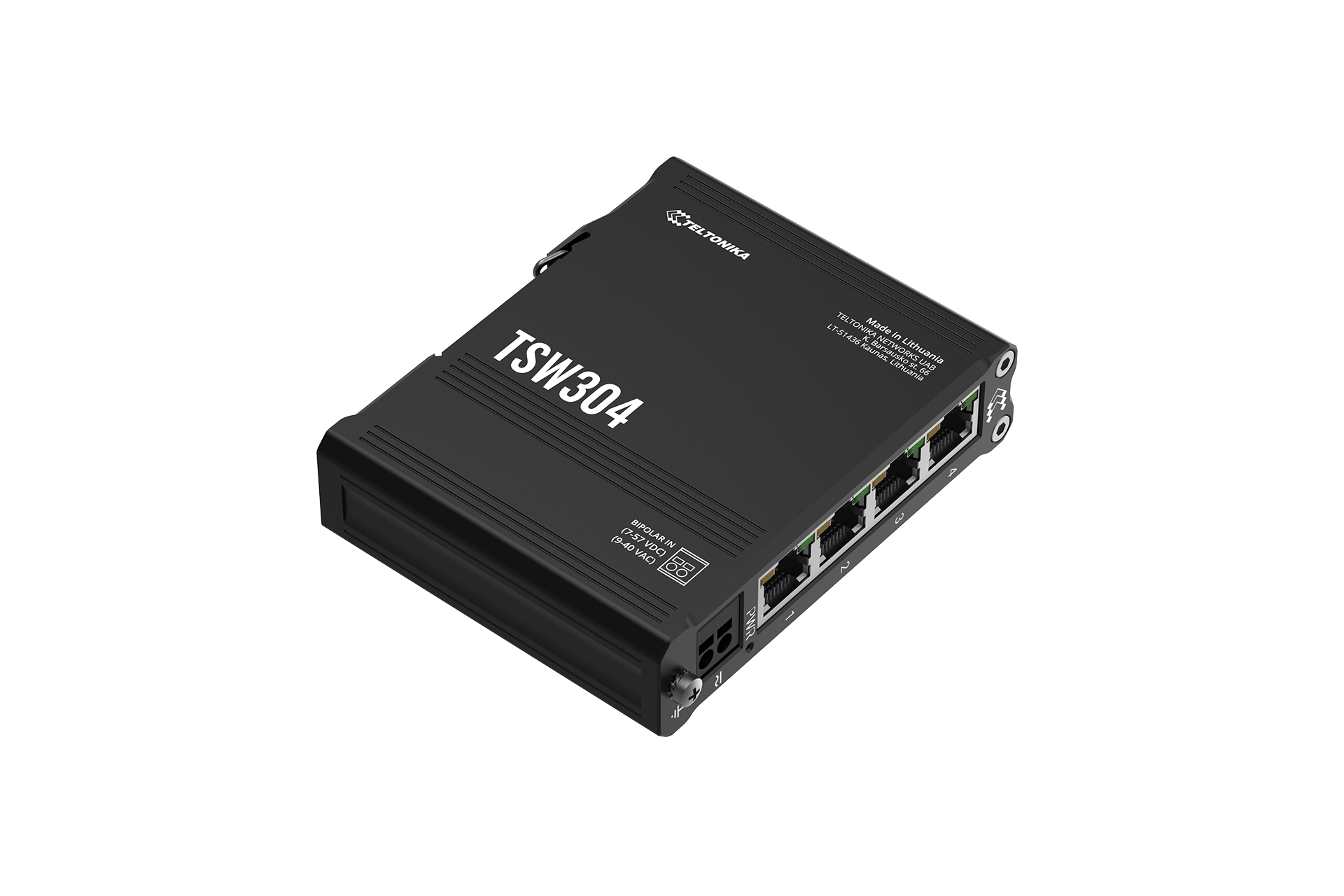 Комутатор Teltonika 4хGIGABIT без БЖ (TSW304) — зображення 2