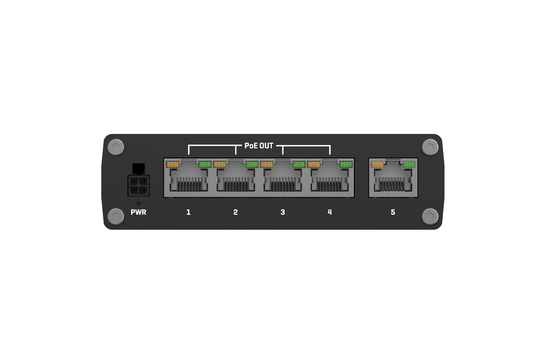 Комутатор Teltonika 5хGIGABIT/PoE+ (TSW100) — зображення 5