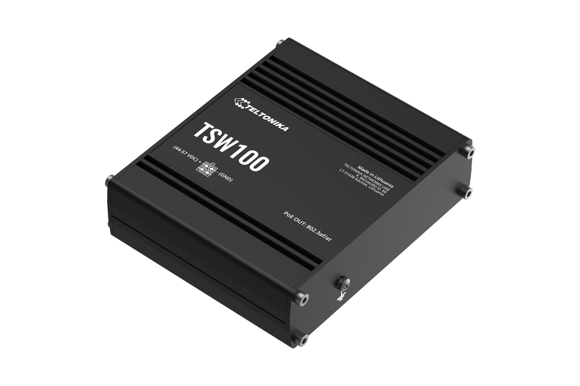 Комутатор Teltonika 5хGIGABIT/PoE+ (TSW100) — зображення 3