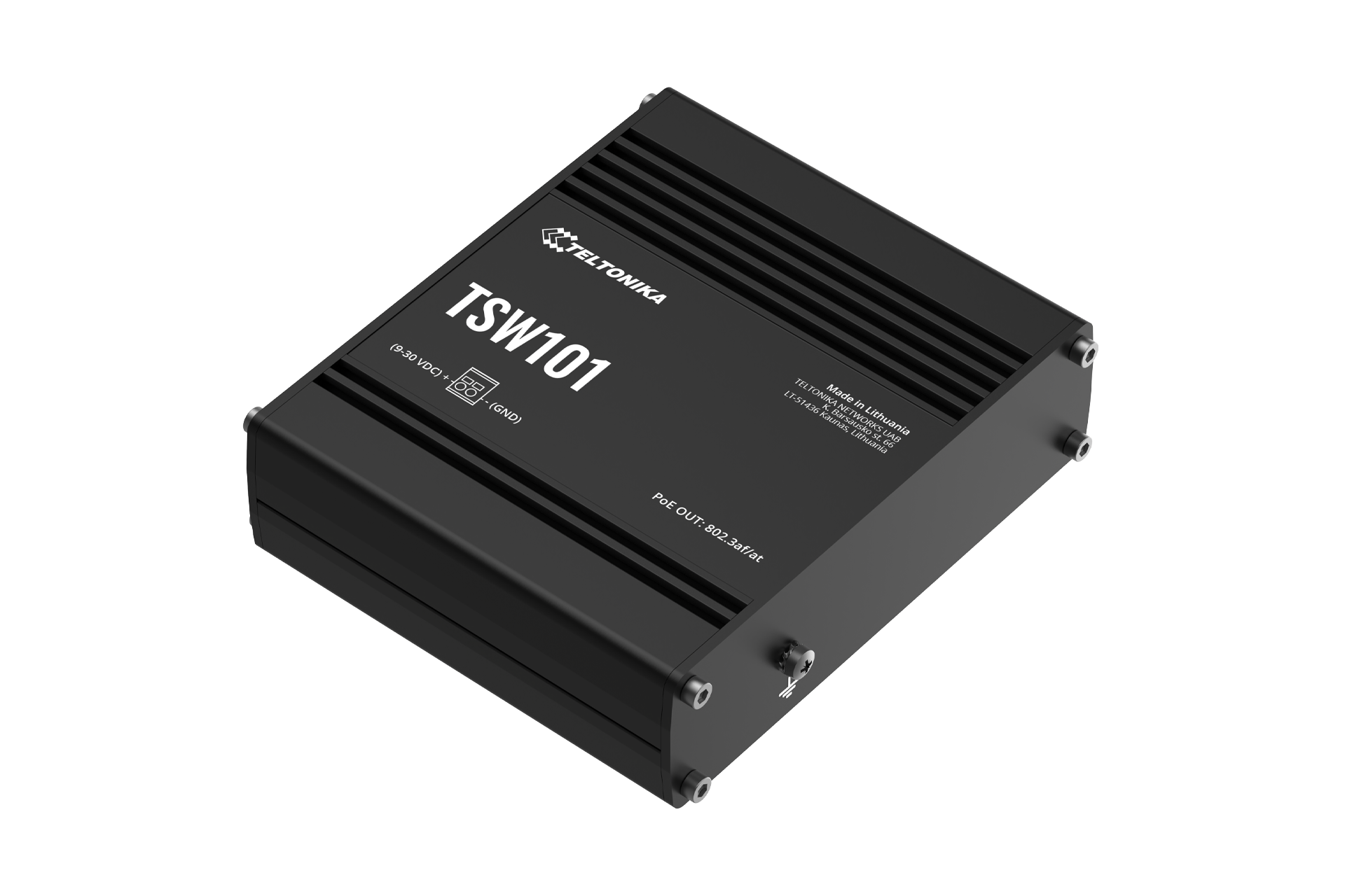 Комутатор Teltonika 5xGIGABIT/PoE+ без БЖ (TSW101) — зображення 2