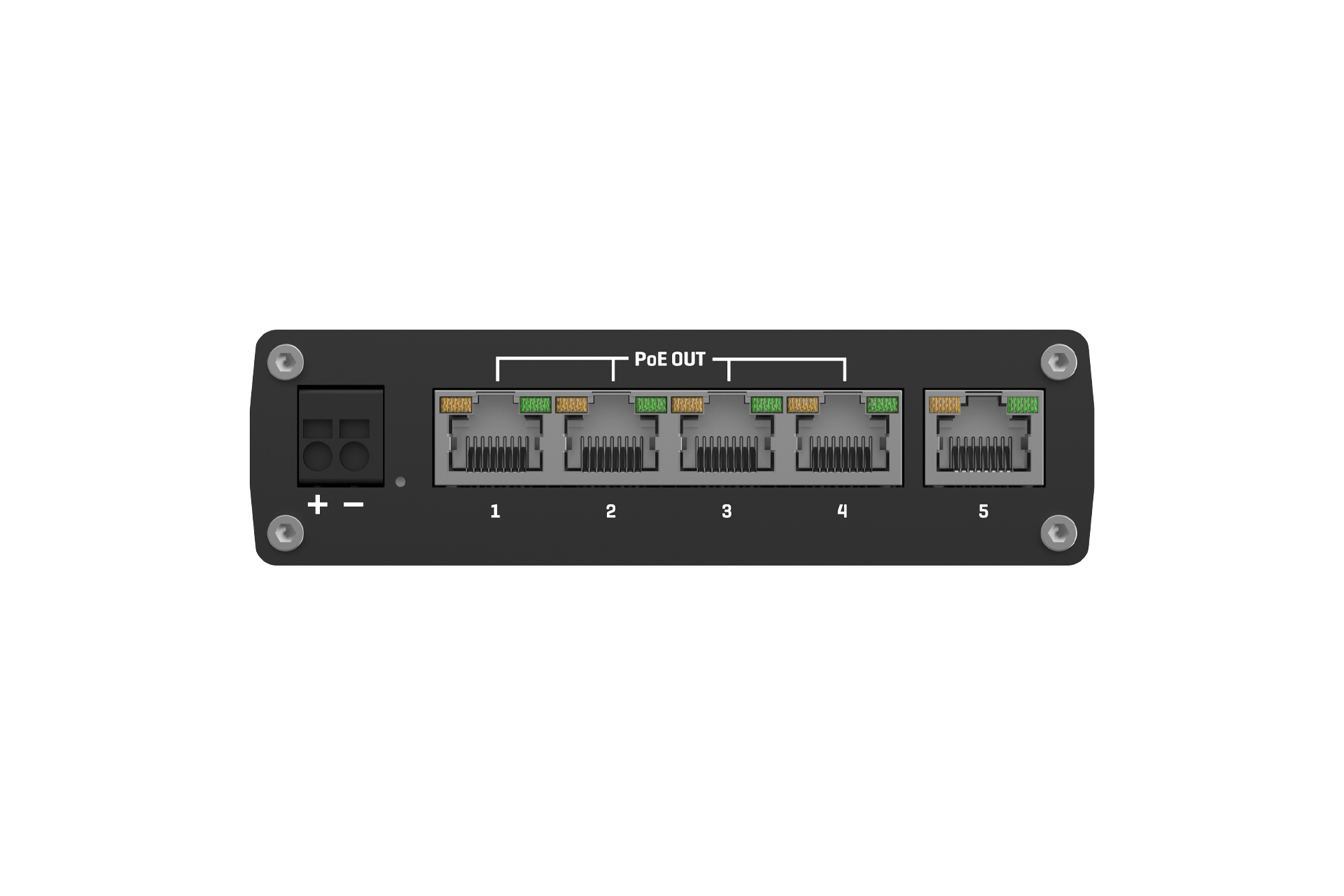 Комутатор Teltonika 5xGIGABIT/PoE+ без БЖ (TSW101) — зображення 5