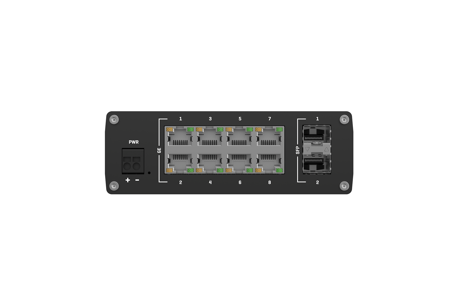 Комутатор Teltonika 8хGIGABIT/2xSFP без БЖ (TSW210) — зображення 5