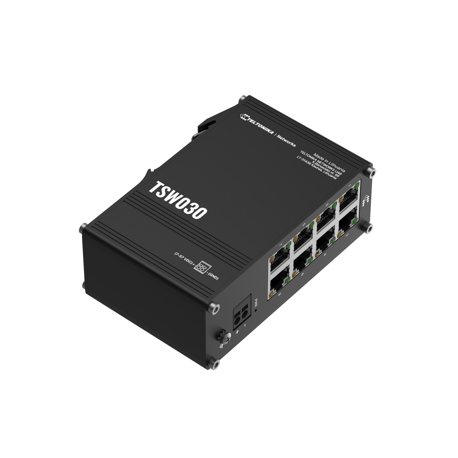 Комутатор Teltonika 8x100Mb без БЖ (TSW030) — зображення 2