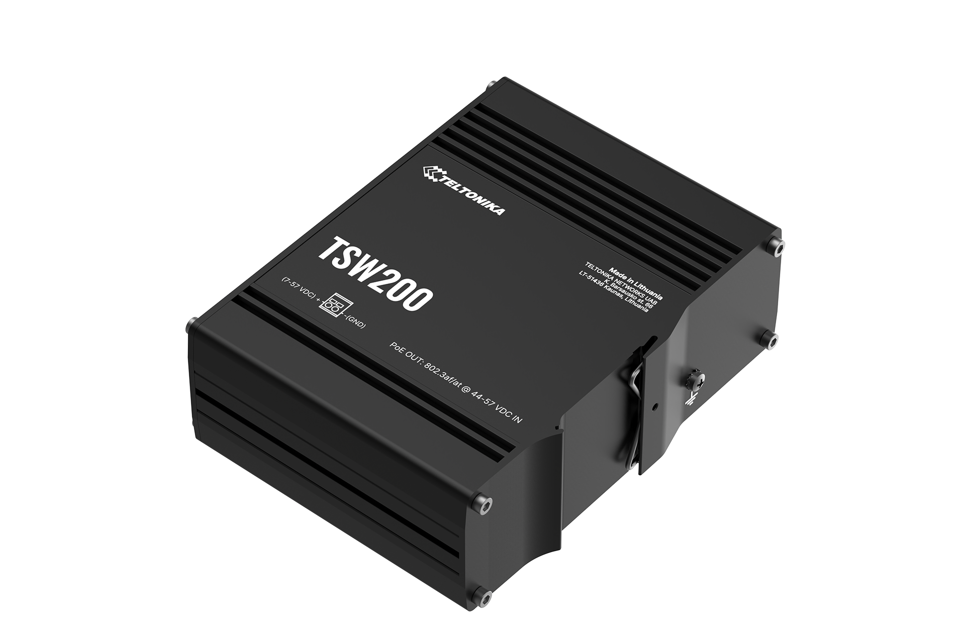 Комутатор Teltonika 8xGIGABIT/2xSFP/PoE+ без БЖ (TSW200) — зображення 2