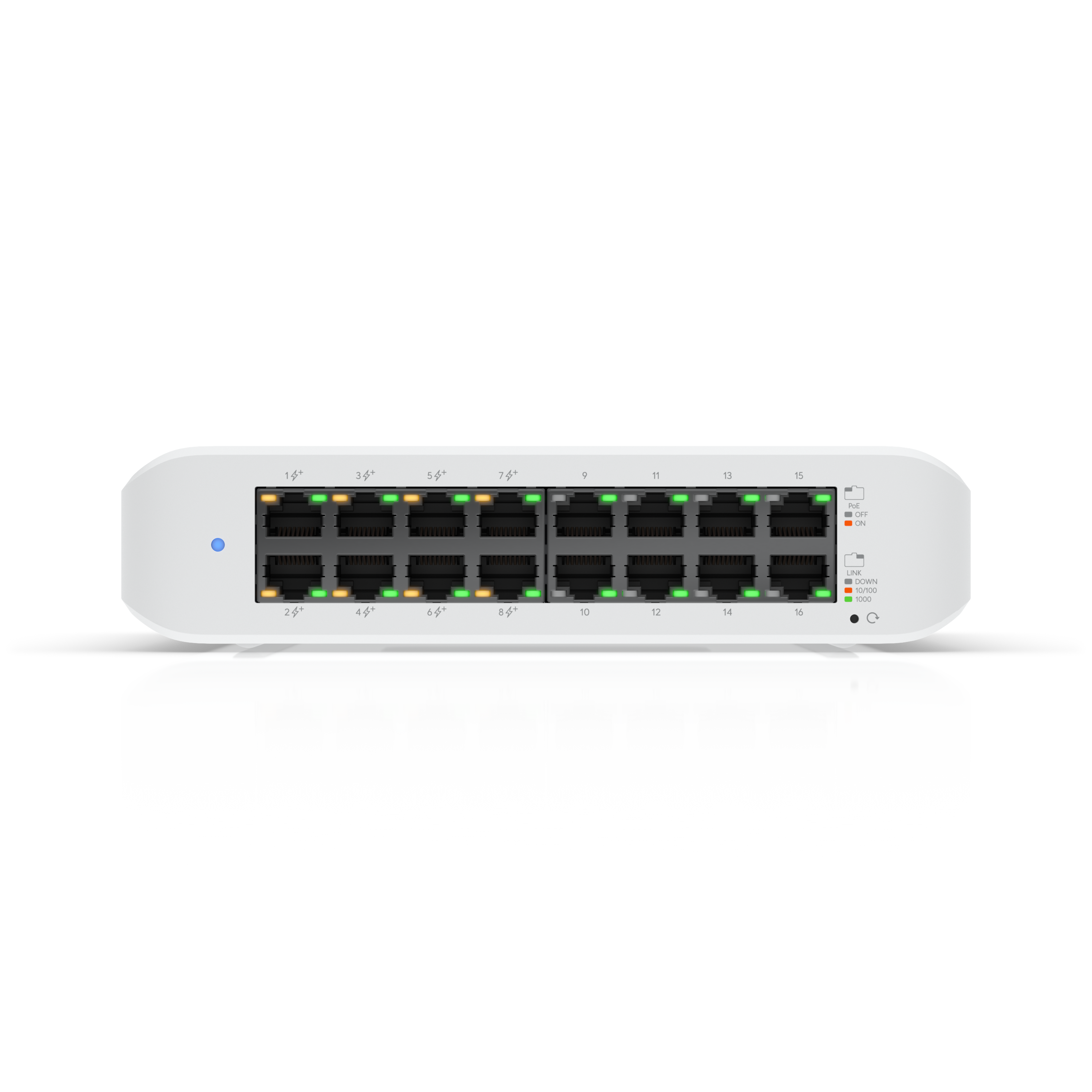 Комутатор UBIQUITI UniFi Switch Lite 16 PoE (USW-LITE-16-POE)