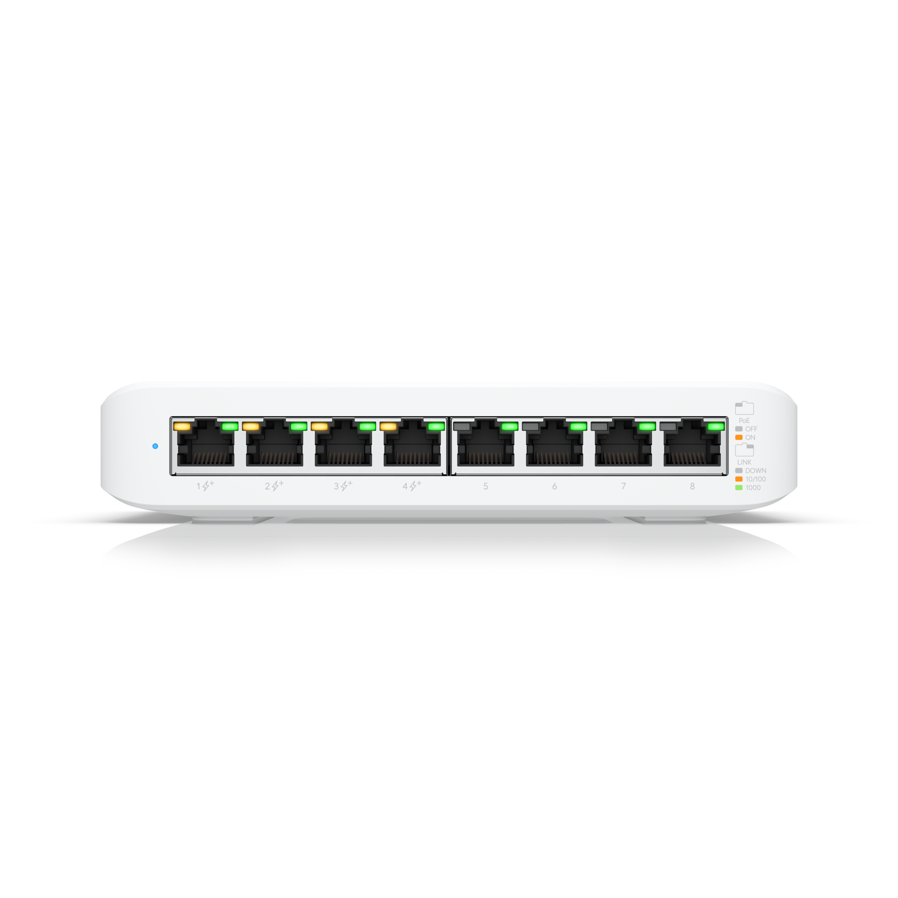 Комутатор Ubiquiti UniFi Switch Lite 8 PoE (USW-Lite-8-PoE) — зображення 1