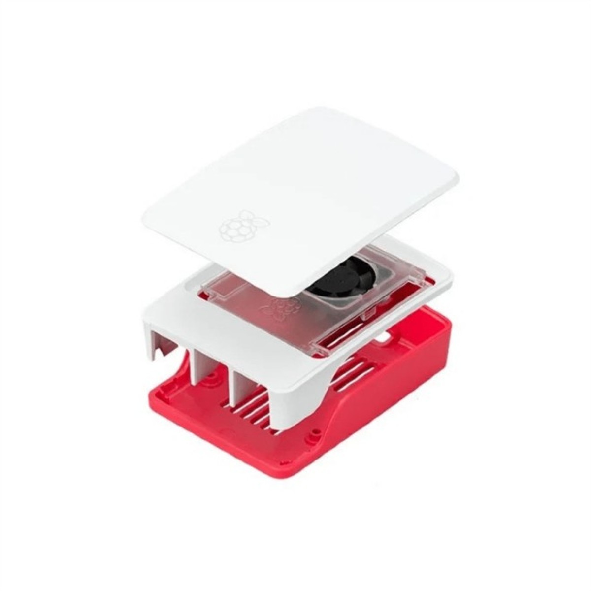 Корпус червоно-білий для Raspberry Pi 5 офіційний