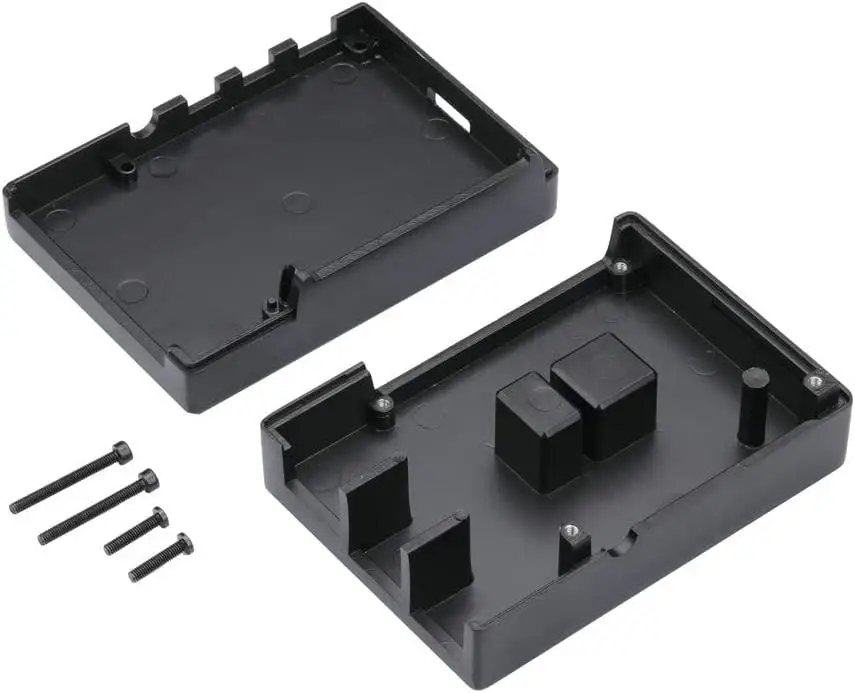 Корпус для Raspberry Pi 4 алюмінієвий чорний (RA759) — зображення 2