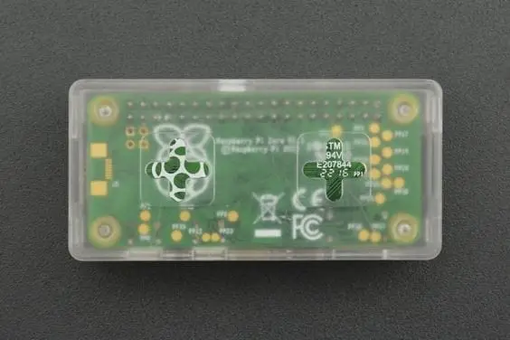 Корпус для Raspberry Pi Zero прозорий (ABS пластик) — зображення 3
